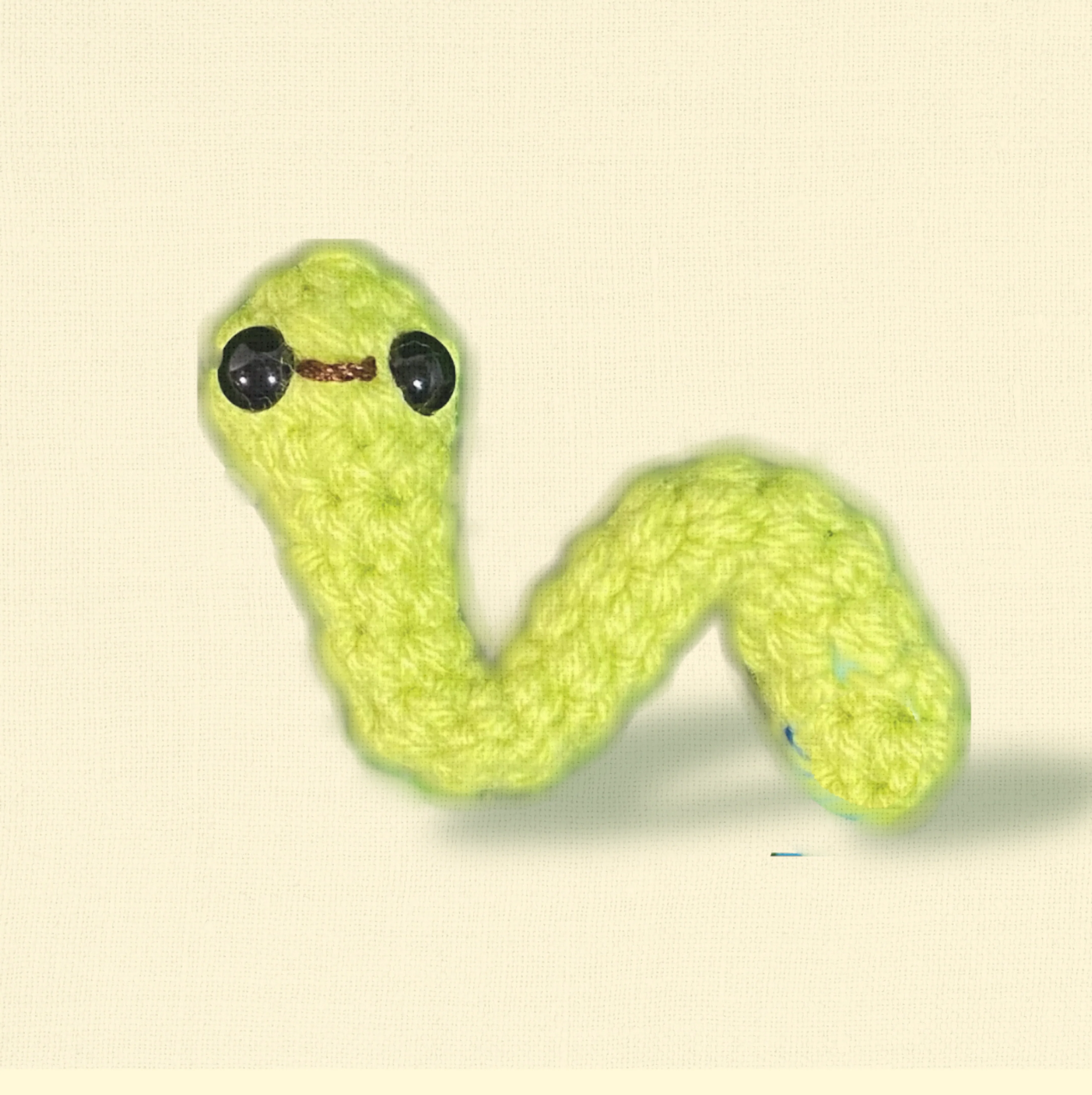 Noodle the inchworm | lightweight cat toy - Image 2