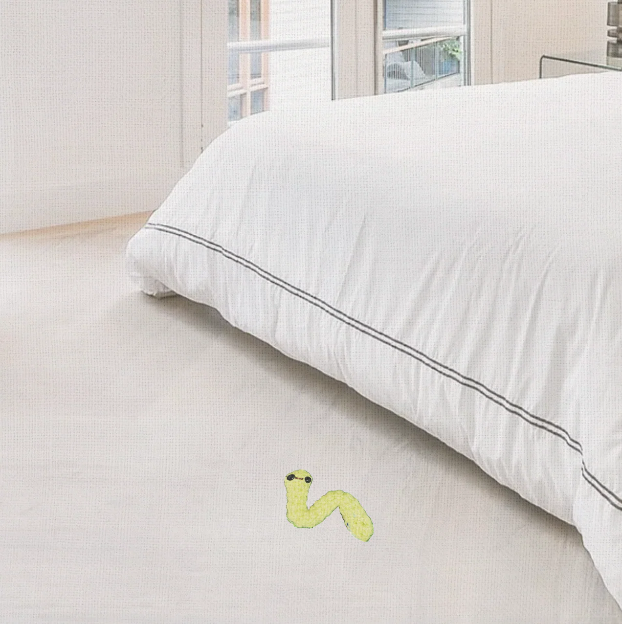 Noodle the inchworm | lightweight cat toy - Image 5