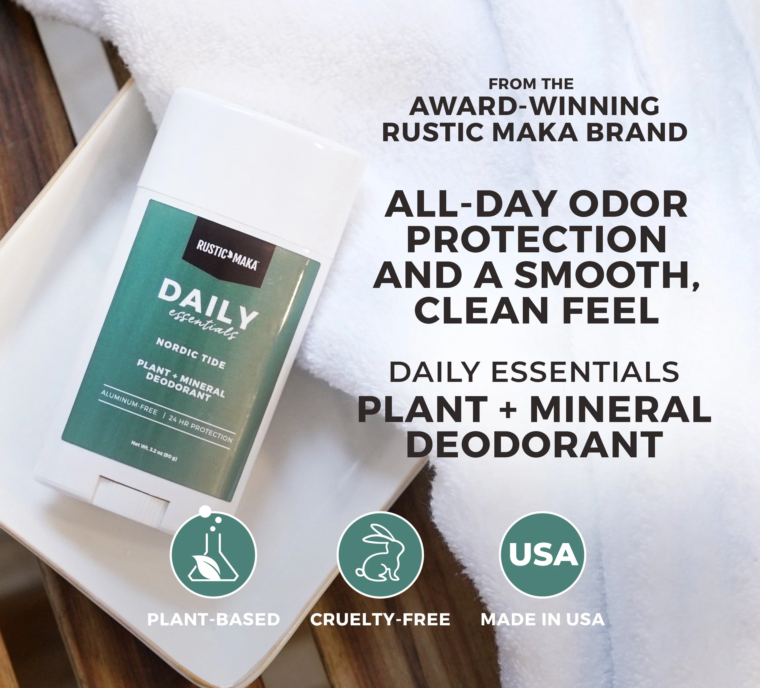 NORDIC TIDE Plant + Mineral Deodorant - Image 3