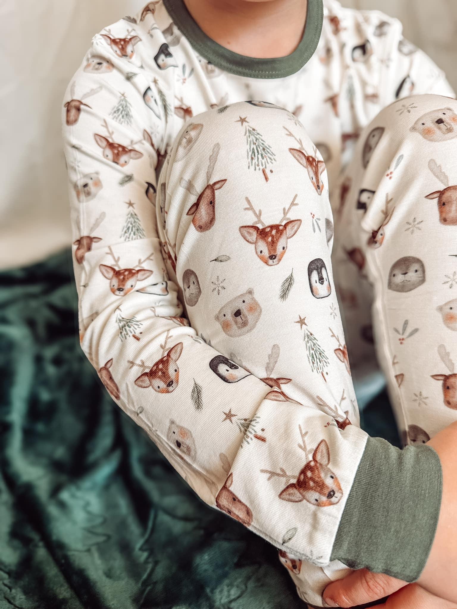 North Pole Pals 2pc Bamboo Pajamas - Image 11