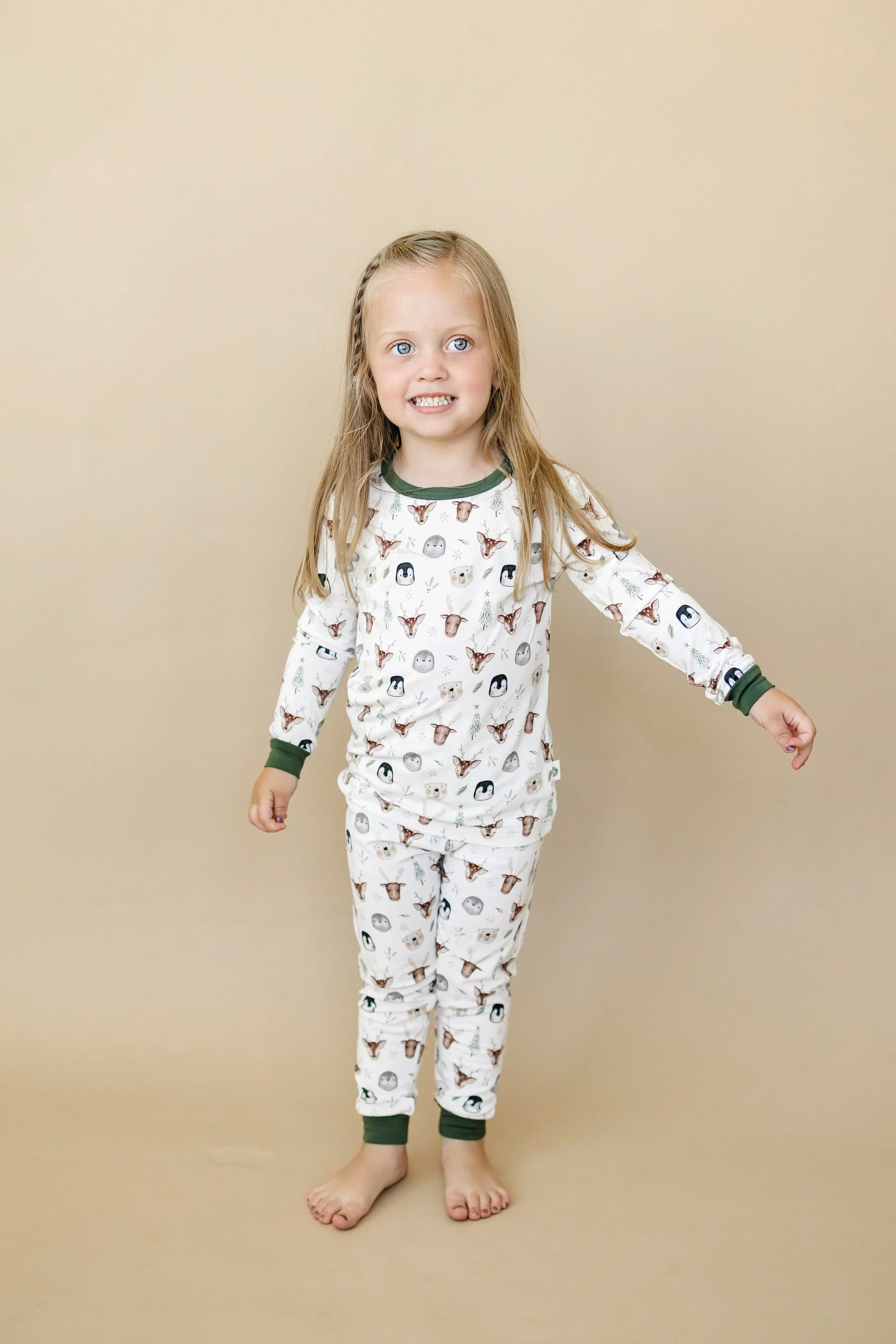 North Pole Pals 2pc Bamboo Pajamas - Image 13