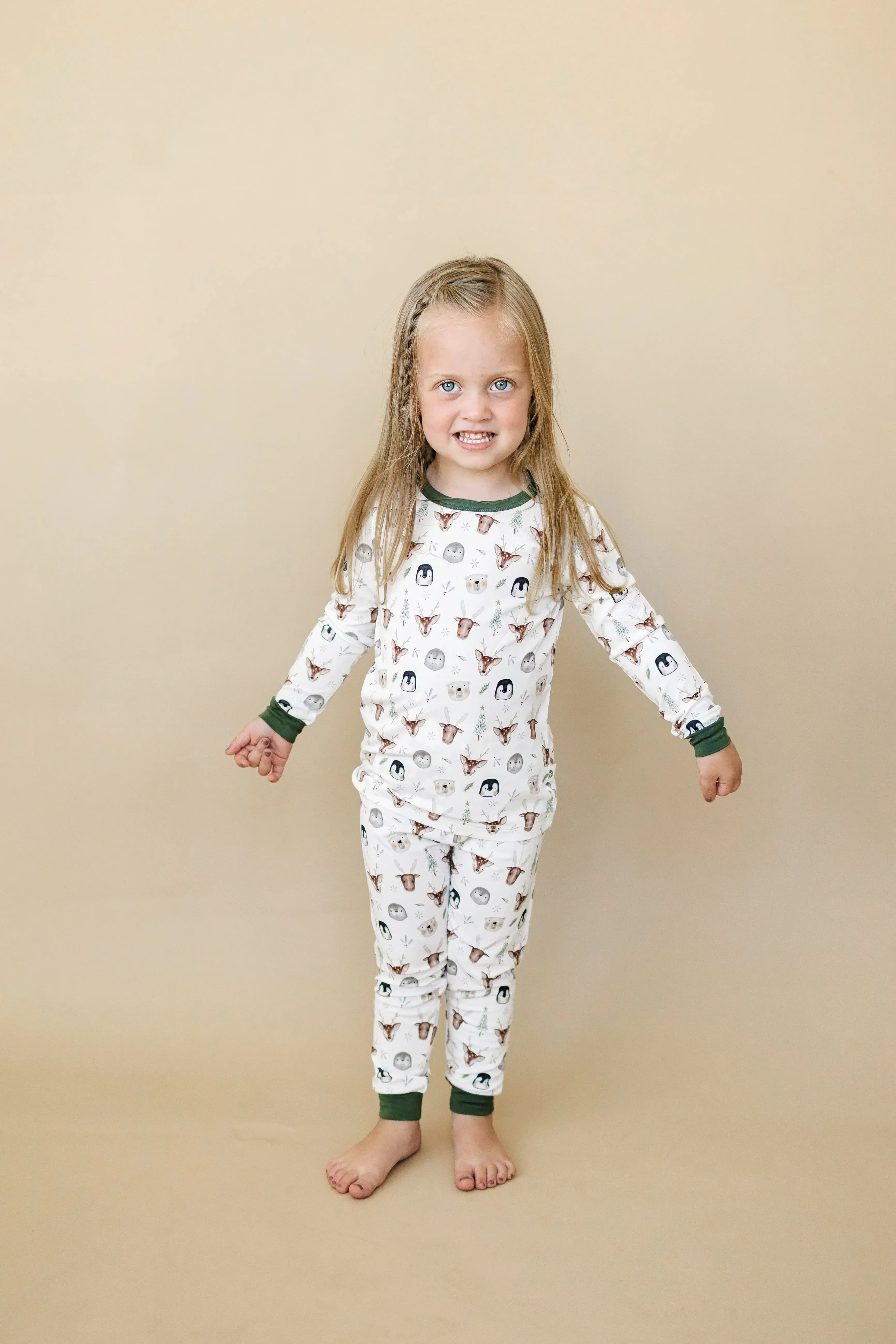 North Pole Pals 2pc Bamboo Pajamas - Image 15
