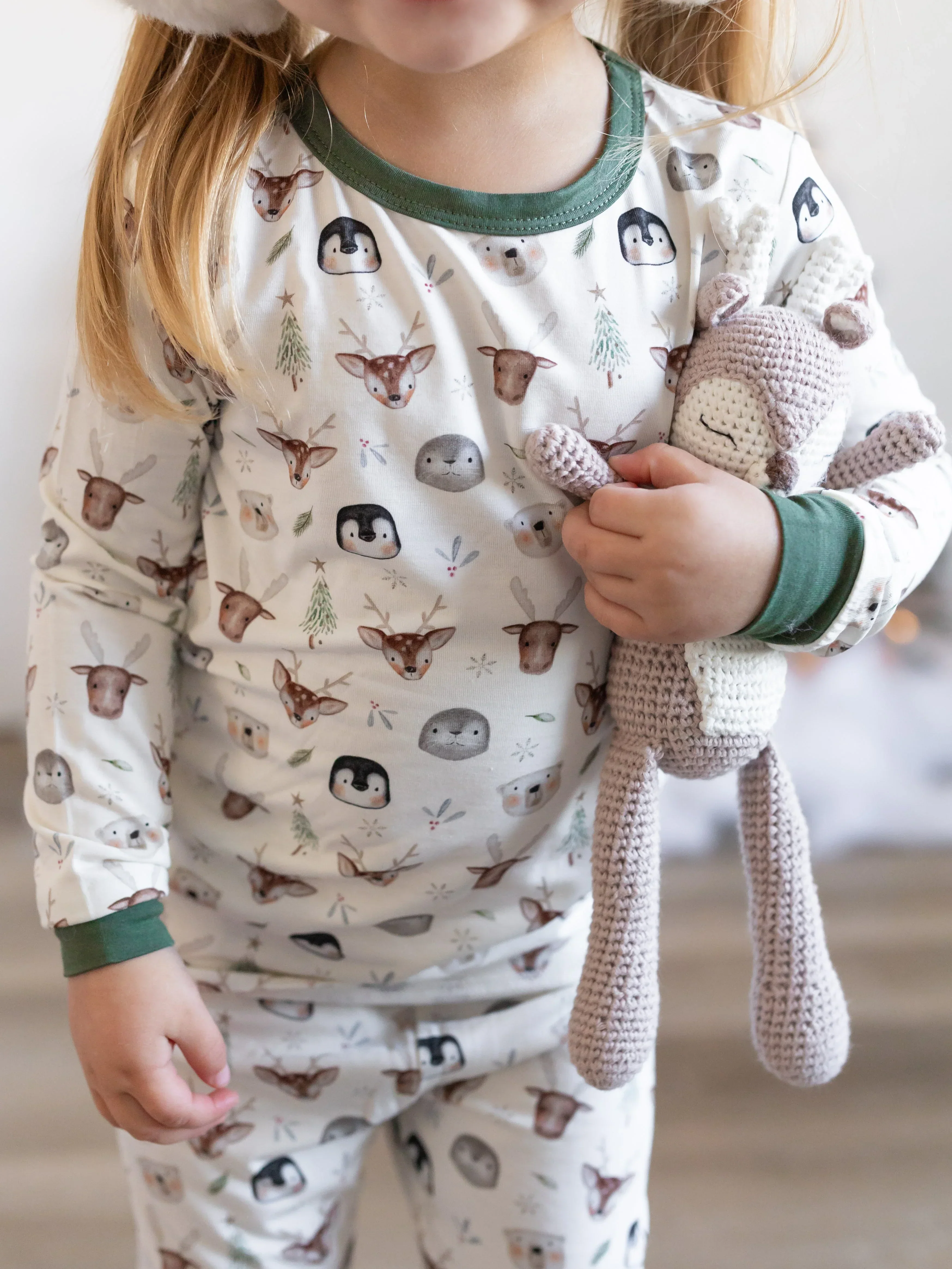 North Pole Pals 2pc Bamboo Pajamas - Image 19