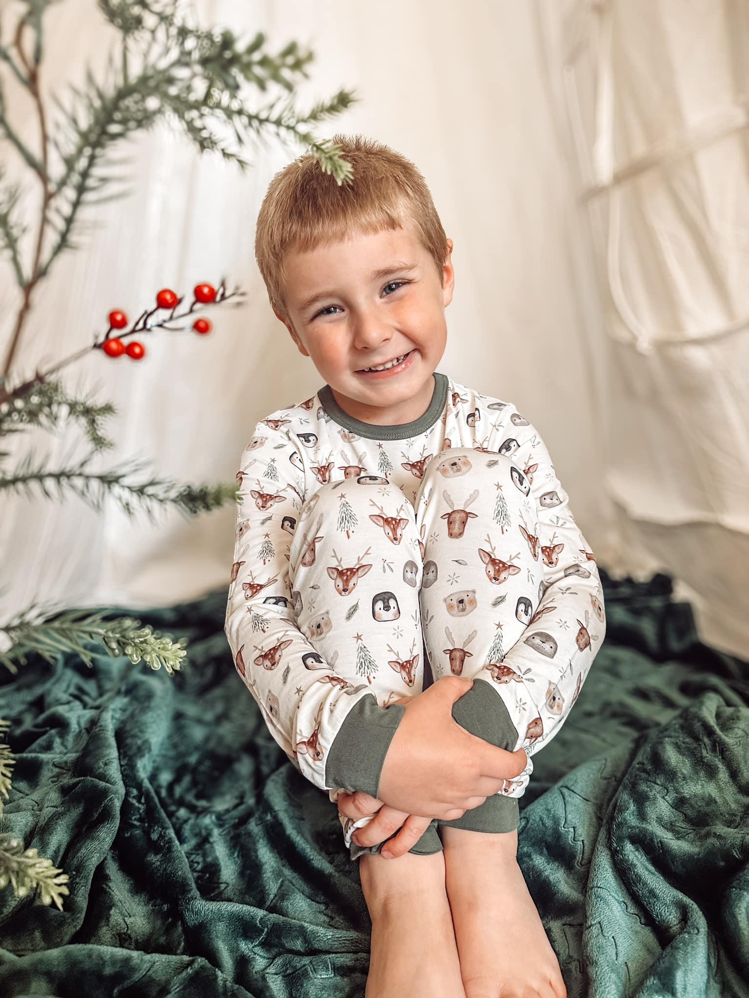 North Pole Pals 2pc Bamboo Pajamas - Image 2