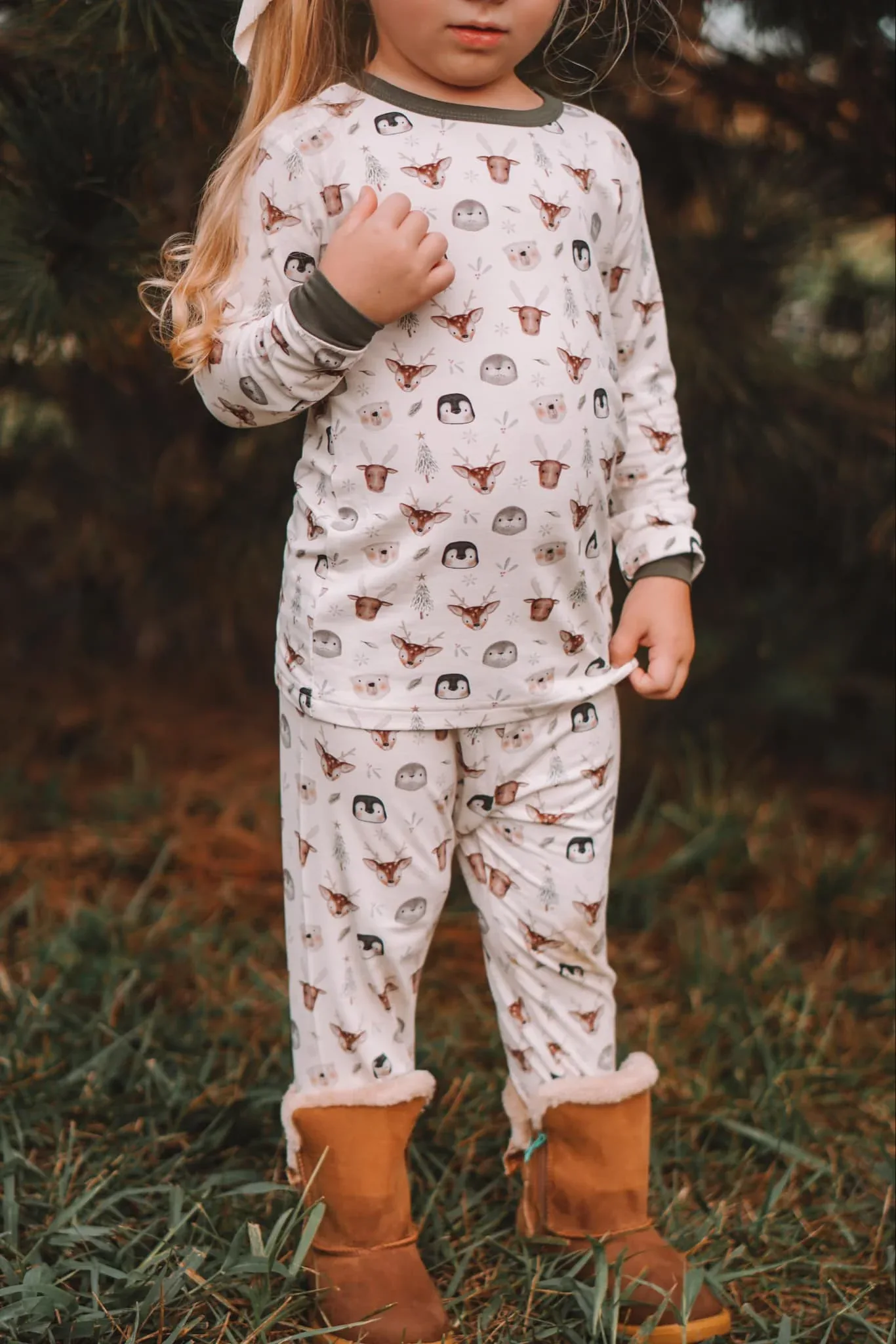 North Pole Pals 2pc Bamboo Pajamas - Image 6