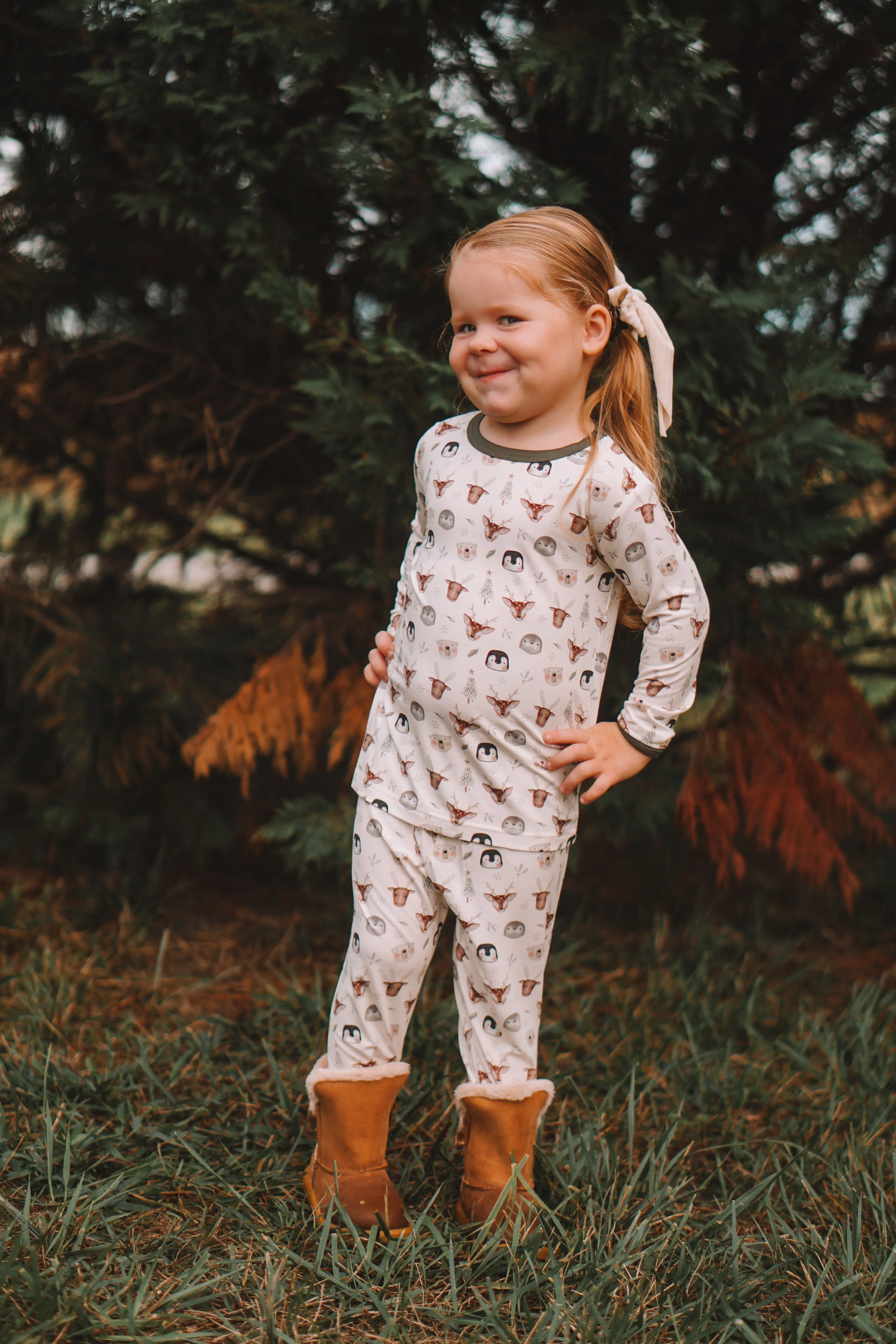 North Pole Pals 2pc Bamboo Pajamas - Image 8