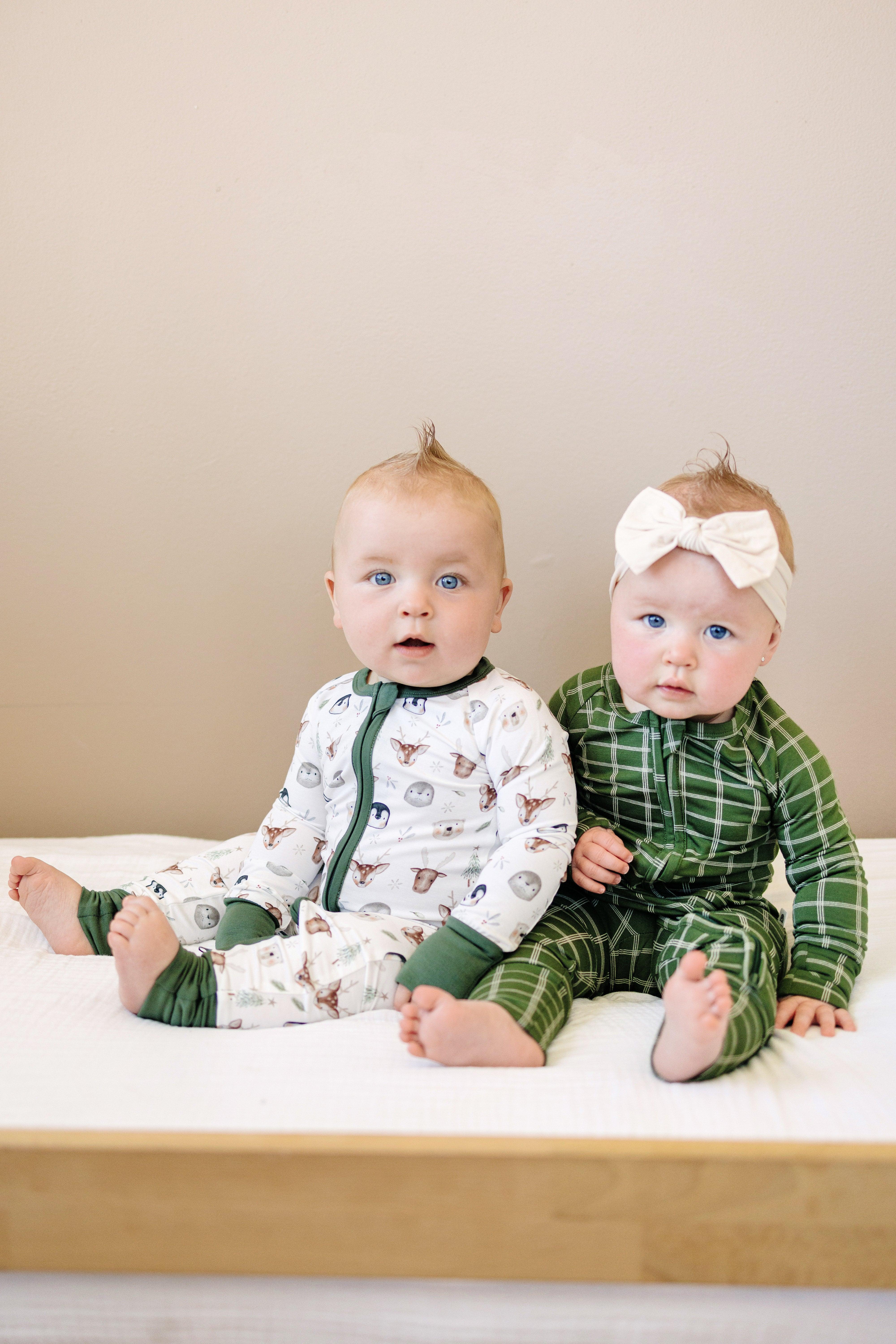 North Pole Pals Bamboo Zippy Romper *0/3m left - Image 3