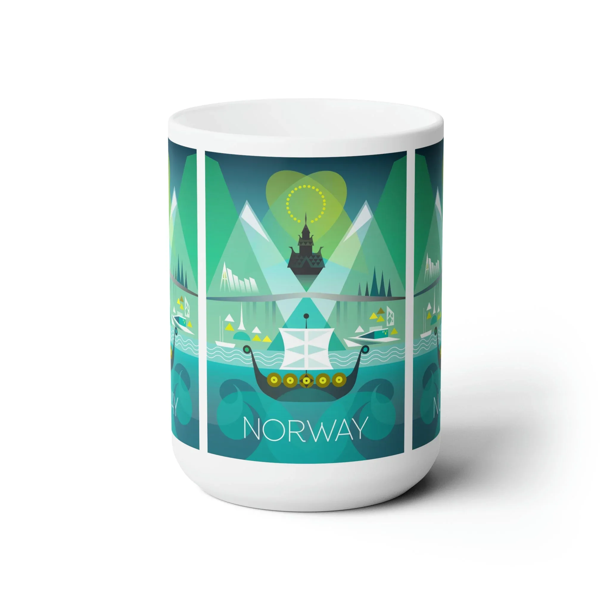 Norway Ceramic Mug 11oz or 15oz - Image 2