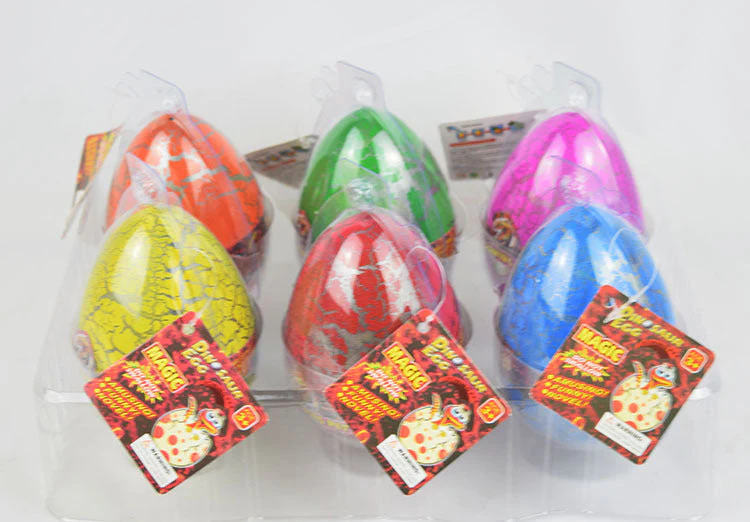 Novelty Large Inflatable Dinosaur Eggs Easter Toy - Image 3