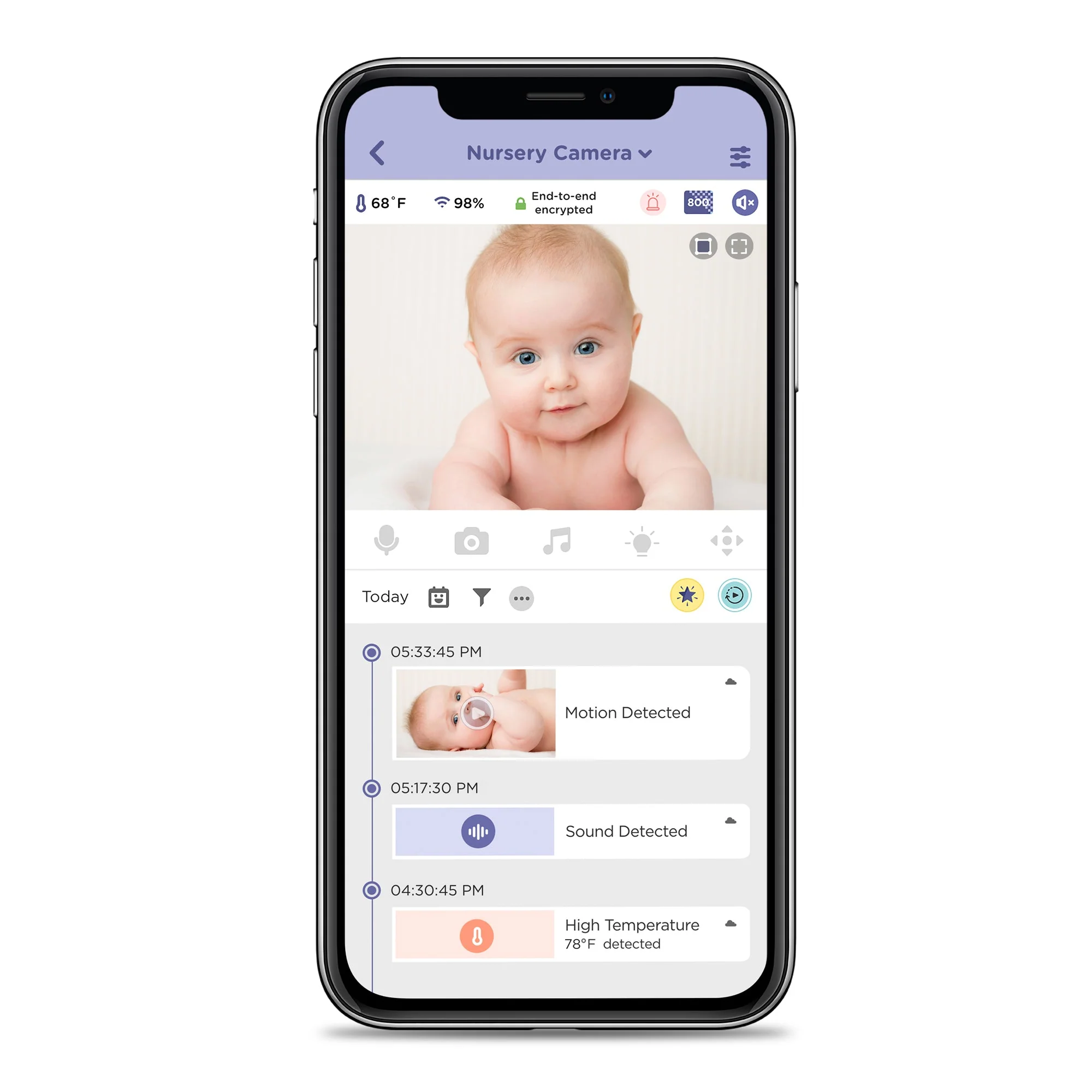 Nursery Pal Cloud Touch Single - Image 8