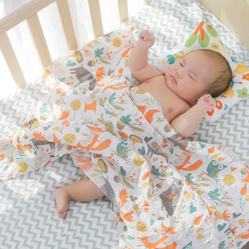 Nursing Pillow For Baby Pillow Prevent Flat Head Shaping ,Baby Room Decoration In Modern  Design WIth Animal Print - Image 4