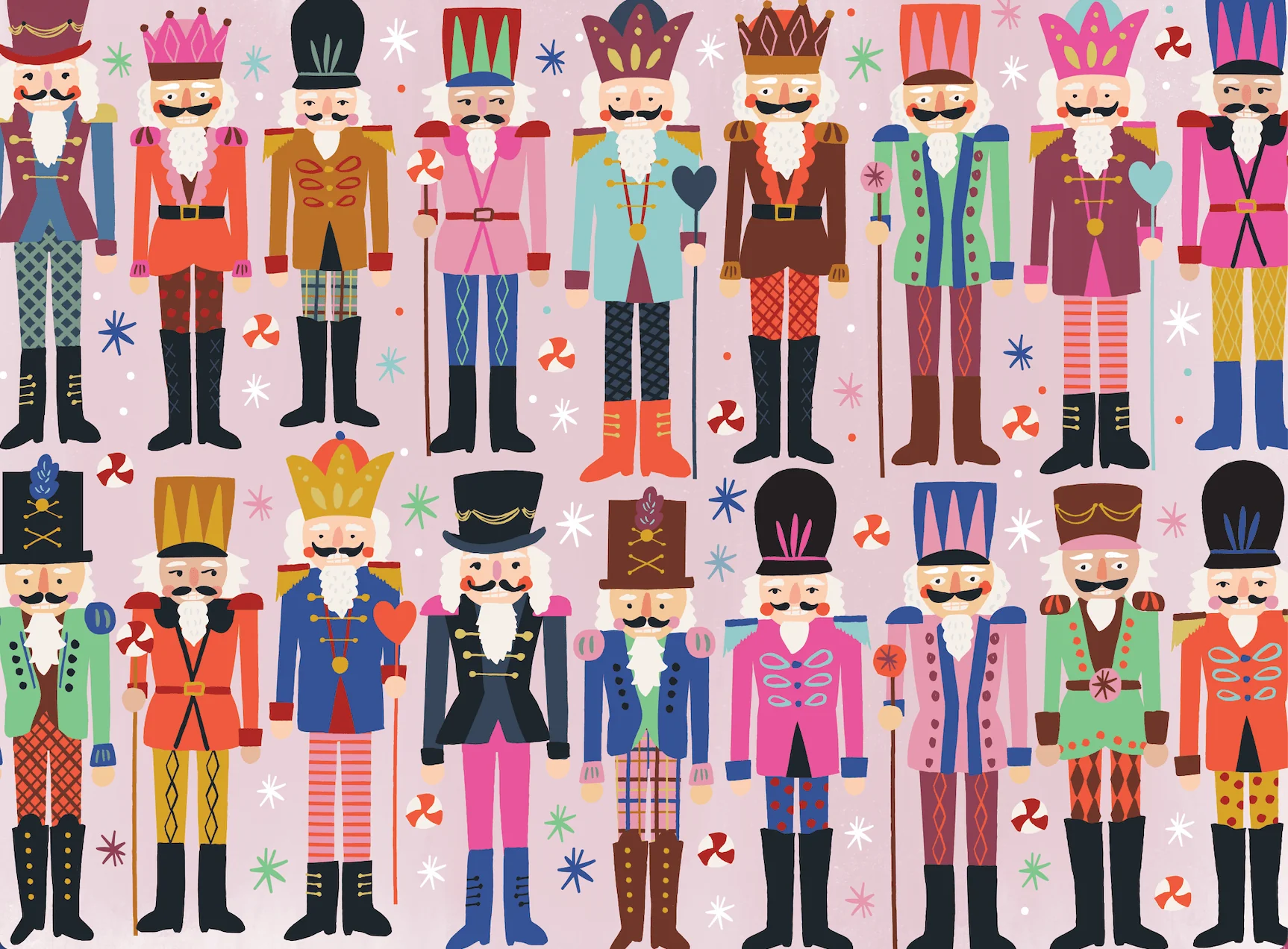 Nutcracker Collection 1000 Piece Jigsaw Puzzle by Puzzlefolk - Image 3