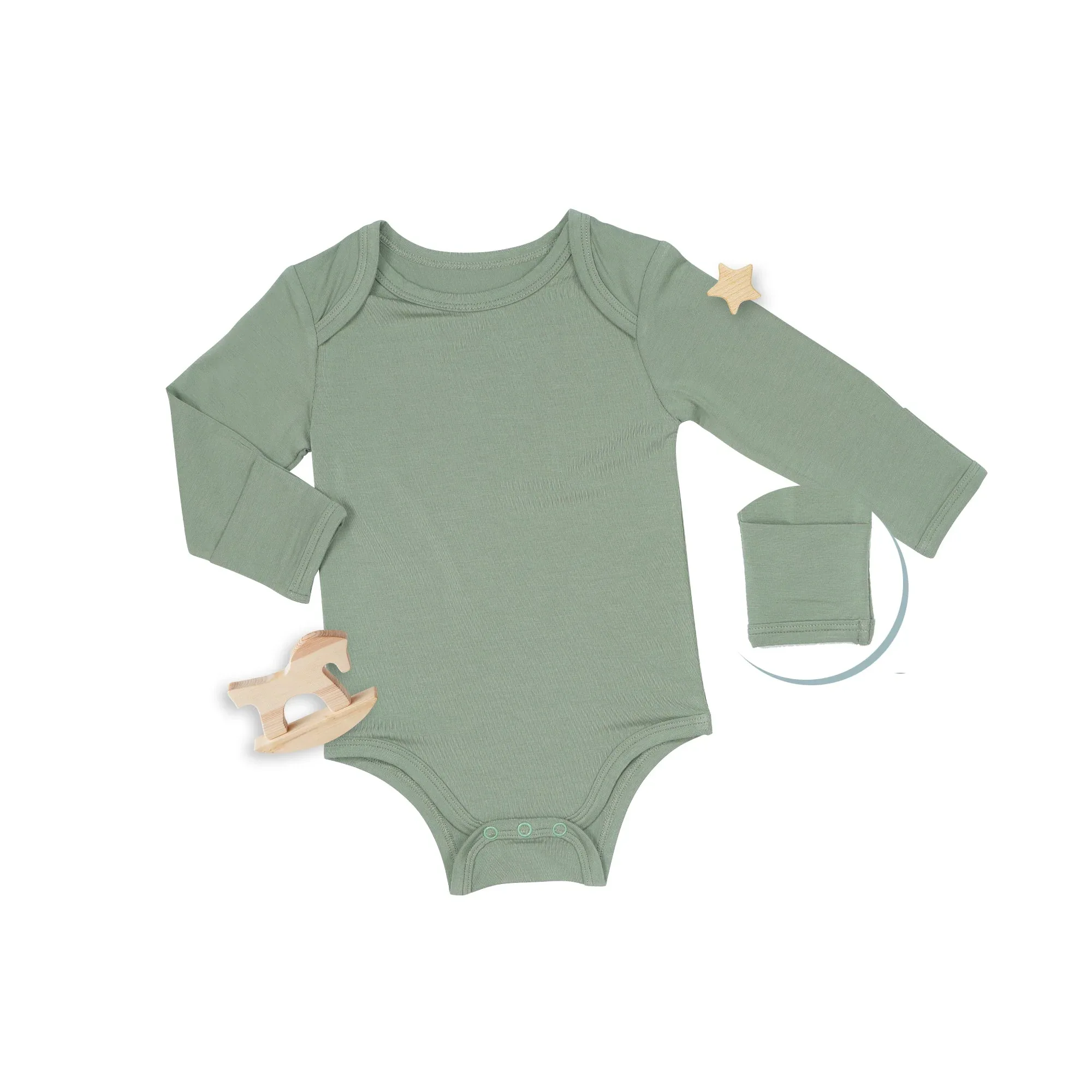 Nyte Nyte Long Sleeve Onesie - Image 10