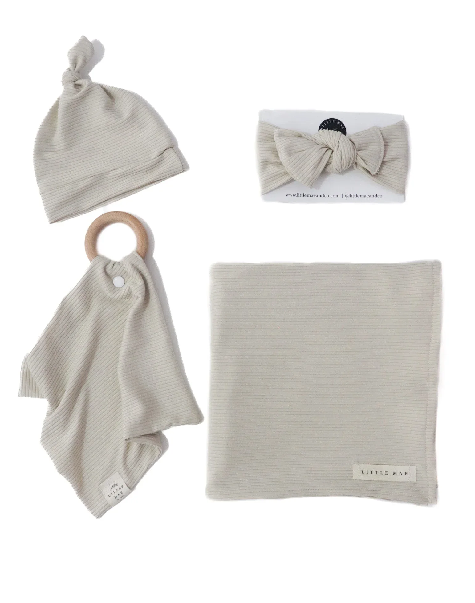 Oat Ribbed Gift Box - Image 4