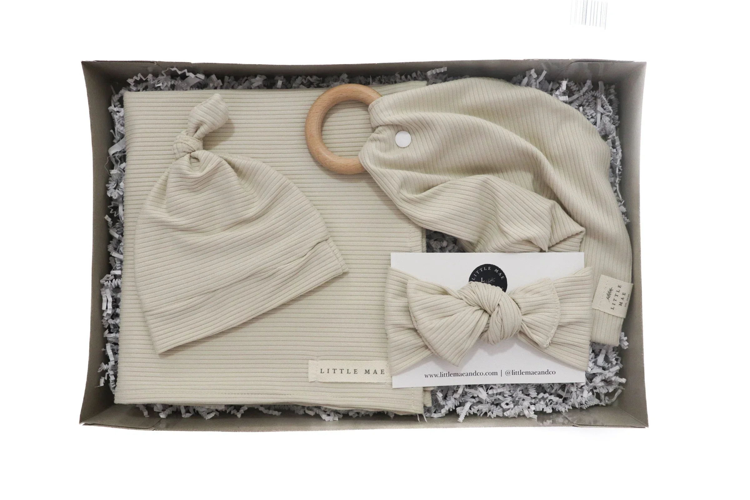 Oat Ribbed Gift Box - Image 8