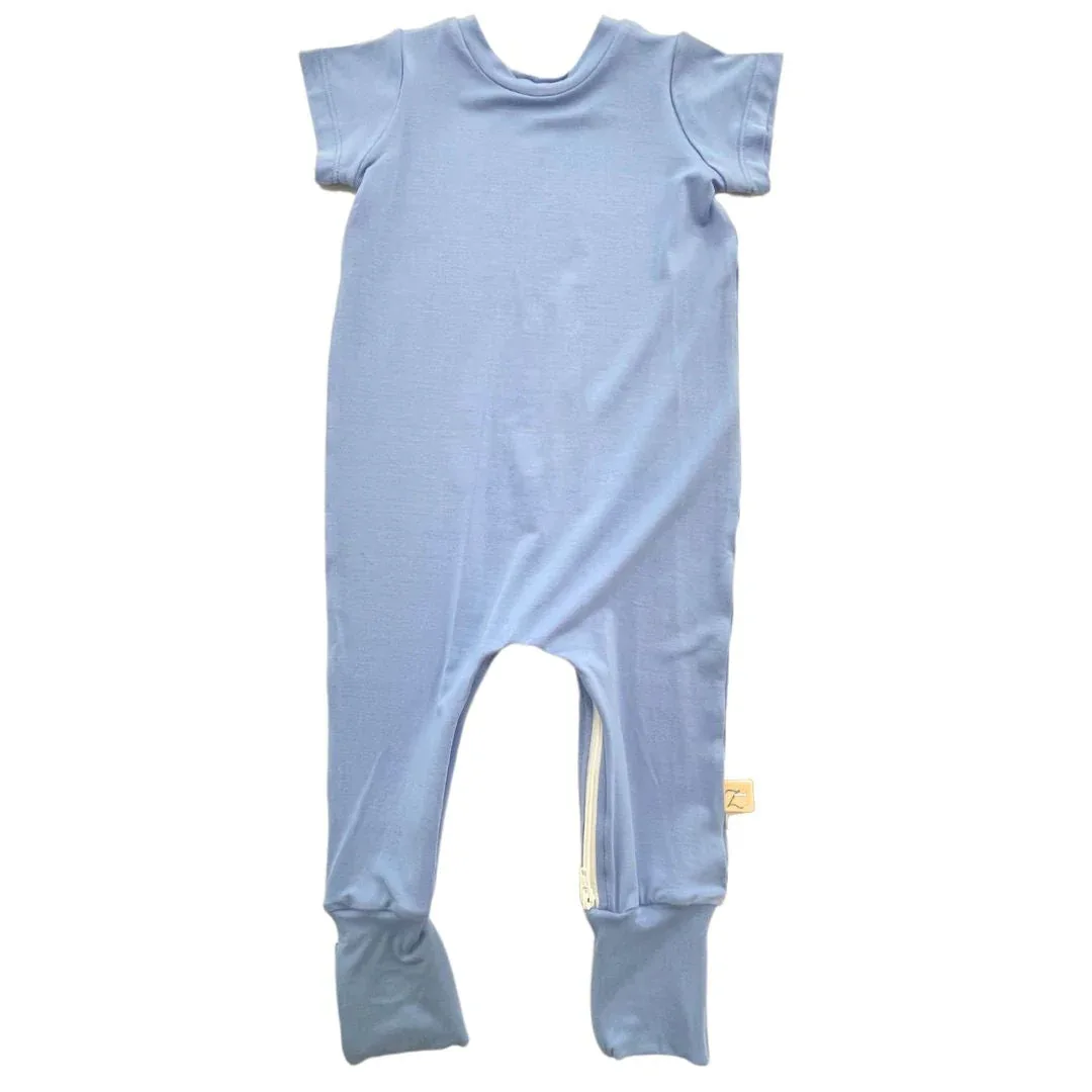 Ocean Bamboo Lyocell Zip Romper - Image 8