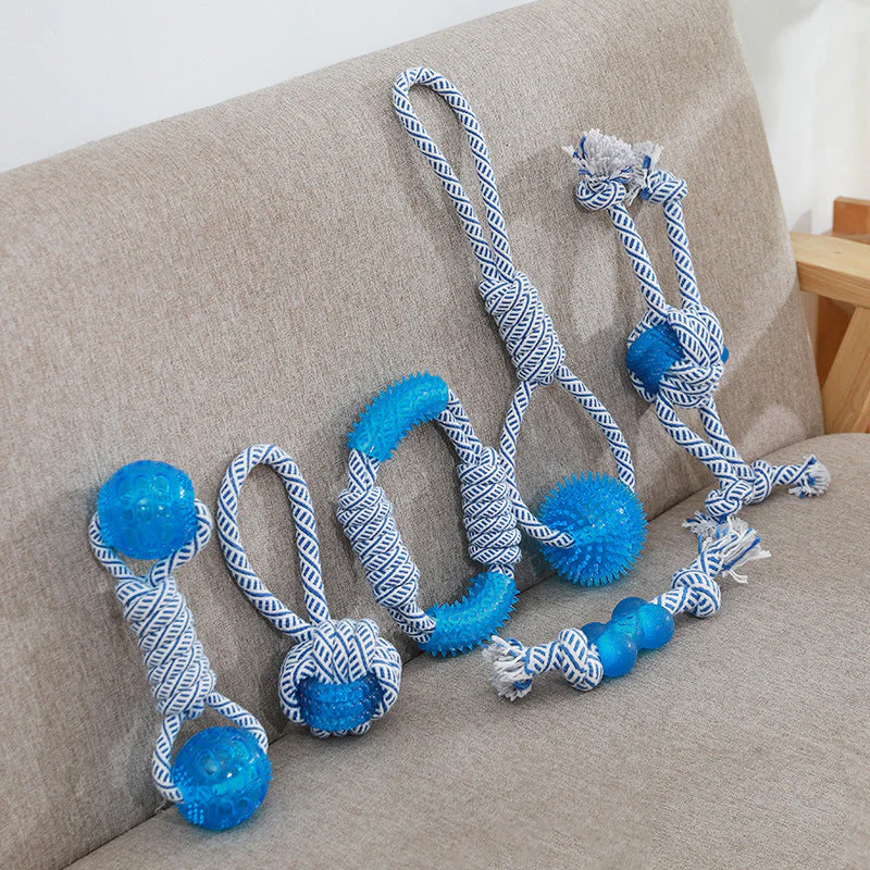 Ocean Series Rope Dog Molar Toy - Image 2