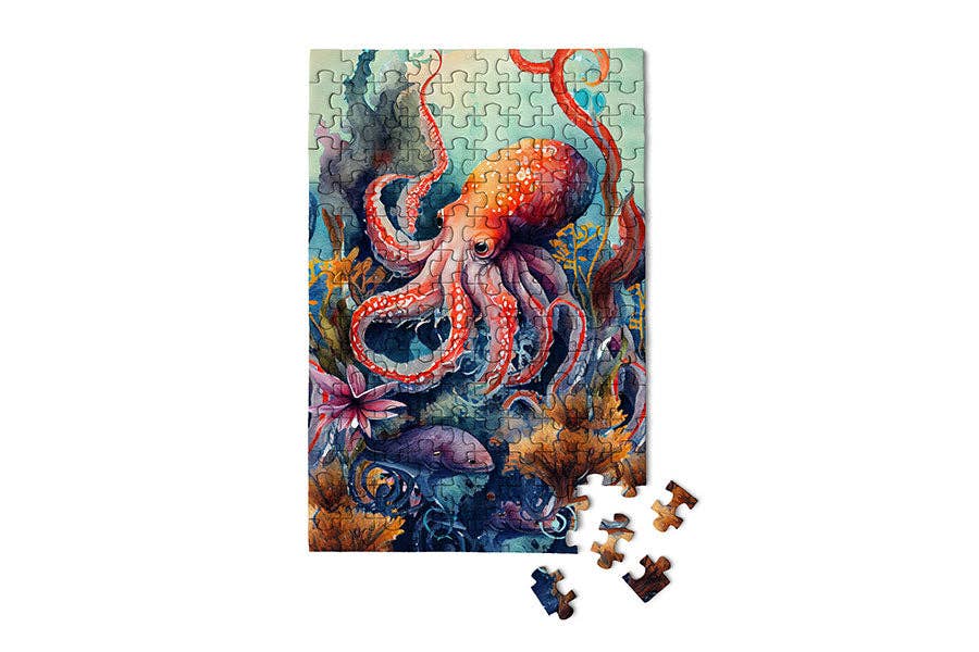 Octopus Mini Puzzle | MicroPuzzles - Image 3