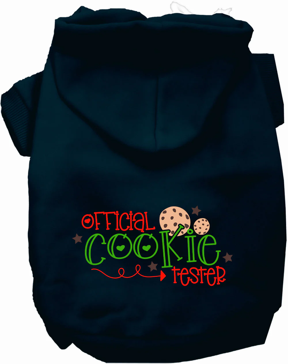 Official Cookie Tester Christmas Pet Hoodie - Image 10