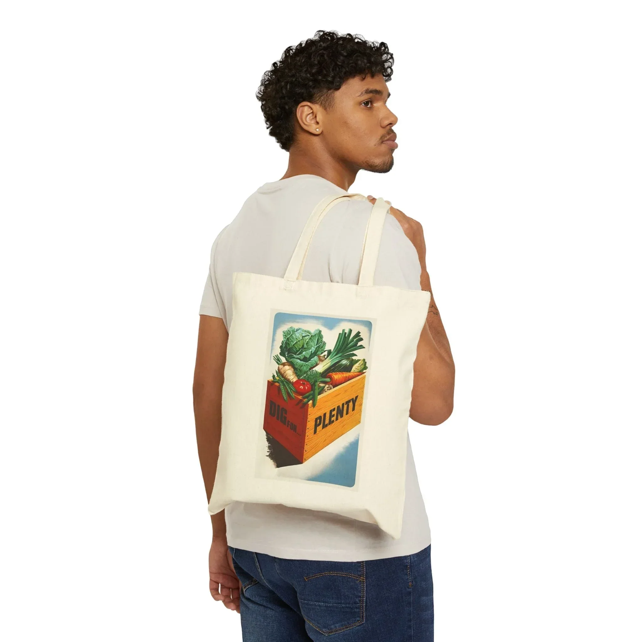 Old-fashioned "Grocery" Tote - Image 3