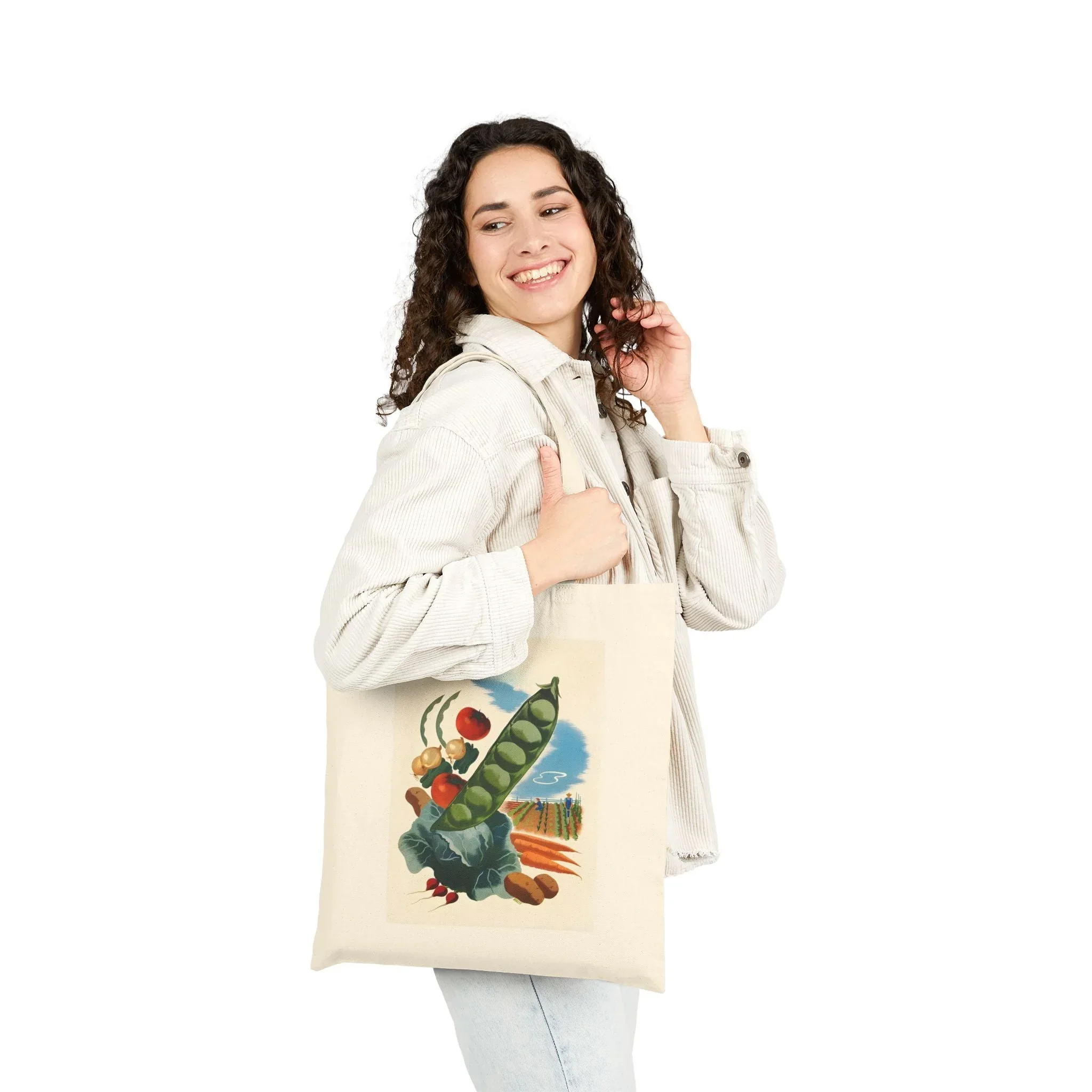 Old-fashioned "Grocery" Tote - Image 4