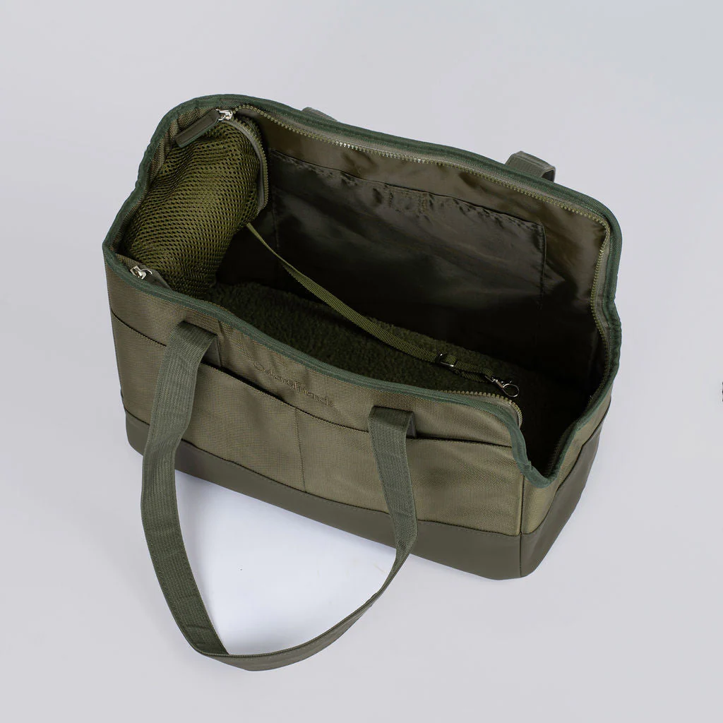 Olive Green Pet Tote Bag - Image 4