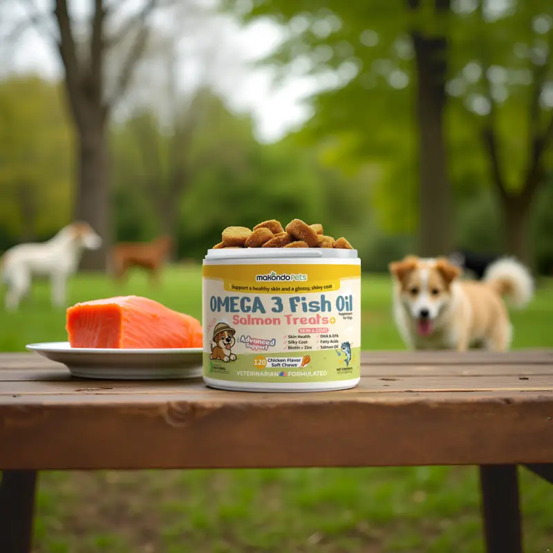 Omega 3 for Dogs - Salmon Oil - 120 Soft Chews - Image 8