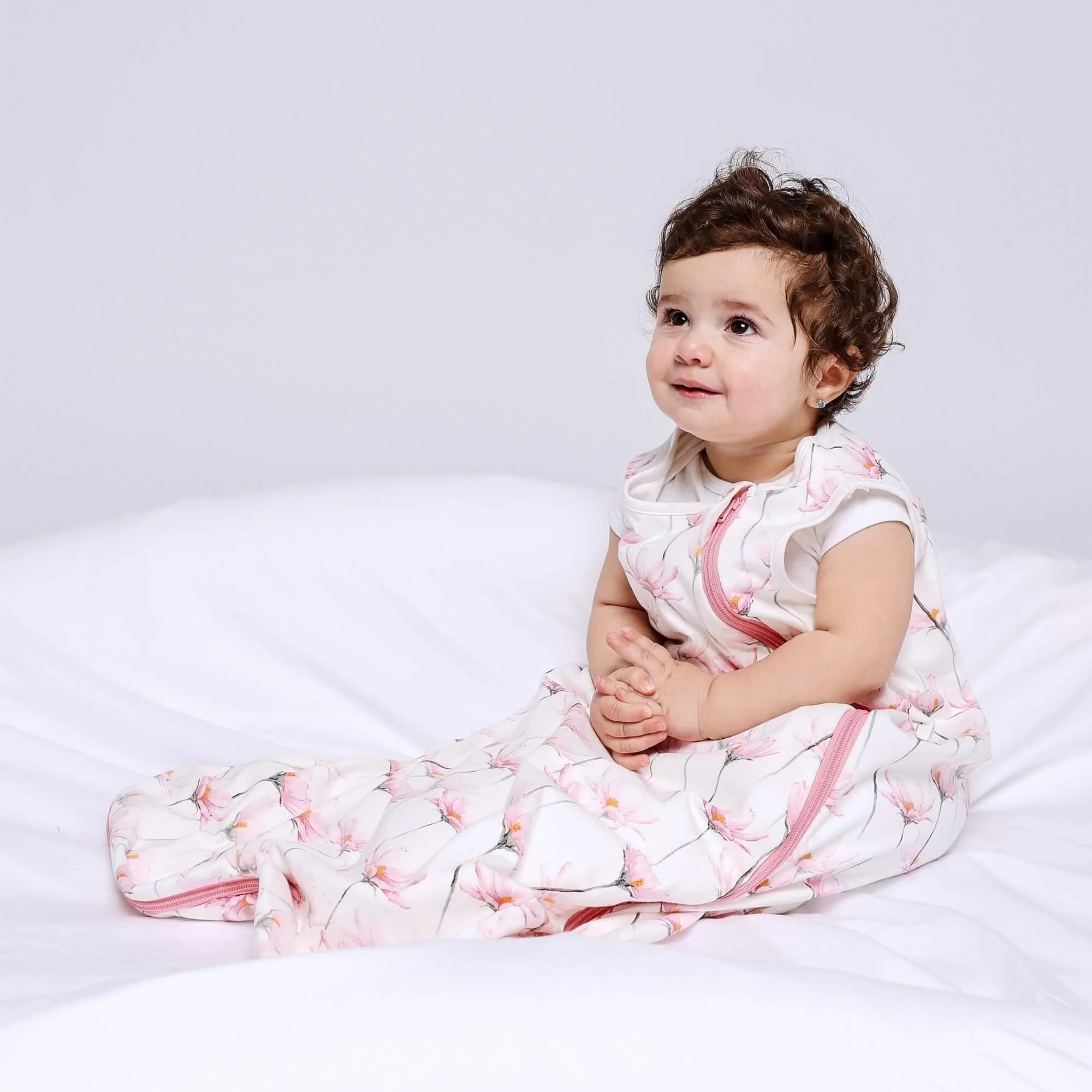 One & Done Sleep Sack - Pink Petals - Image 4