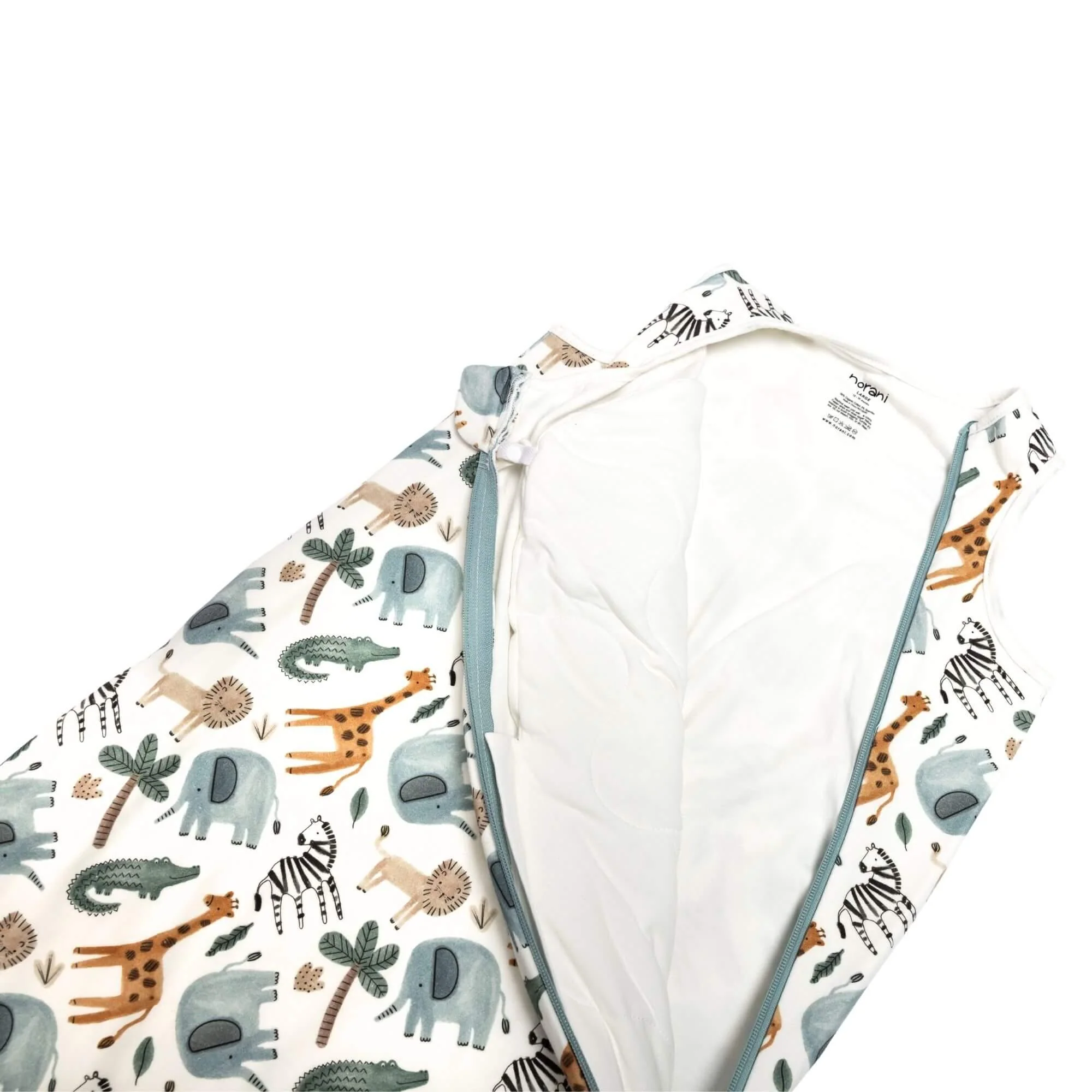 One & Done Sleep Sack - Safari Animals - Image 6