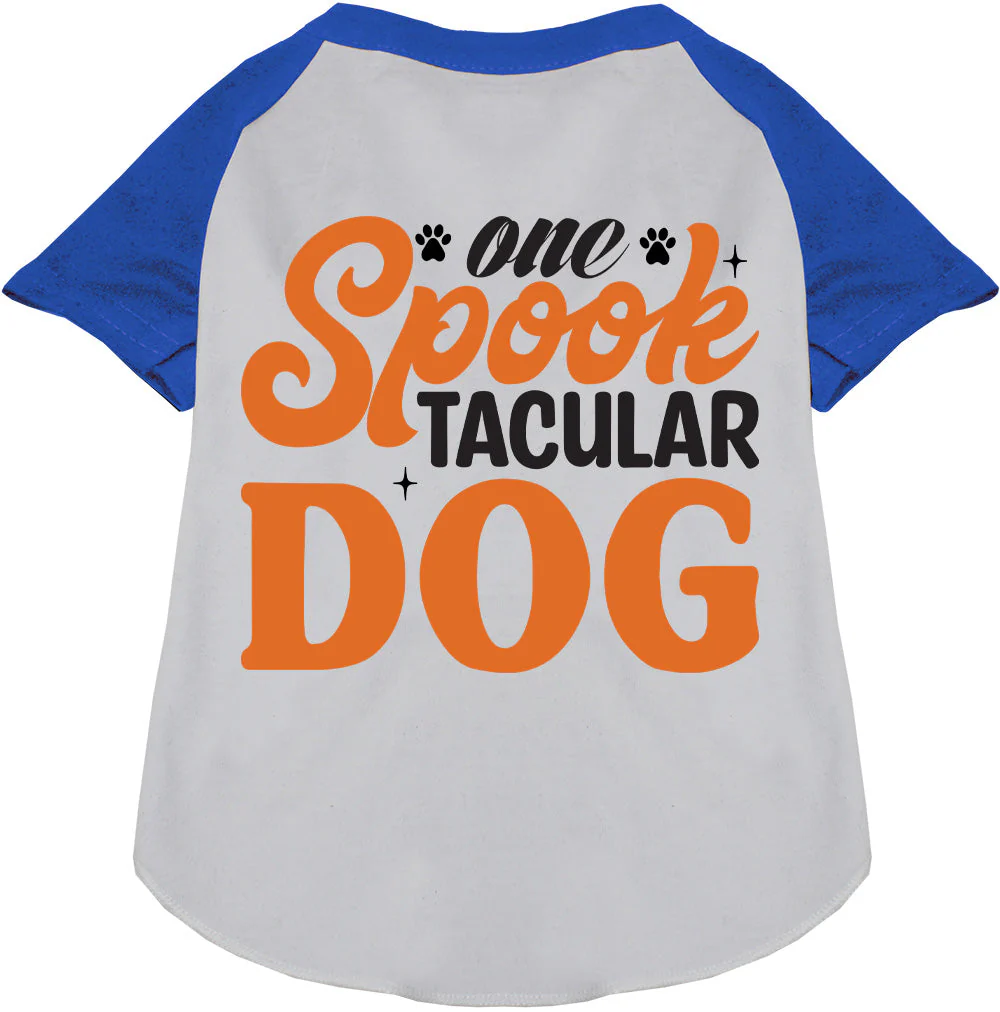 One Spooktacular Dog Pet Raglan Shirt - Image 3