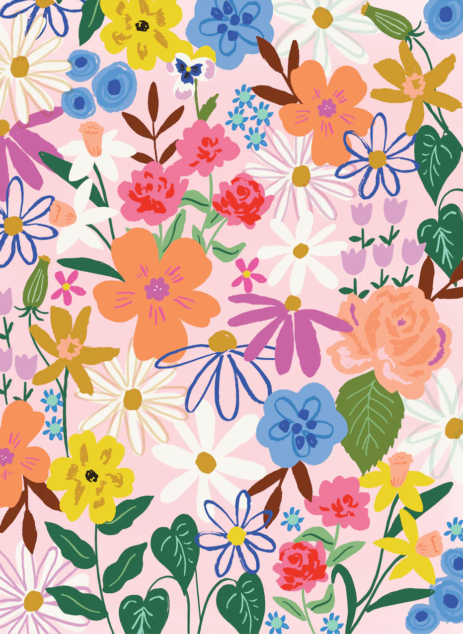 Oopsie Daisy! 500 Piece Floral Puzzle by Puzzlefolk - Image 2