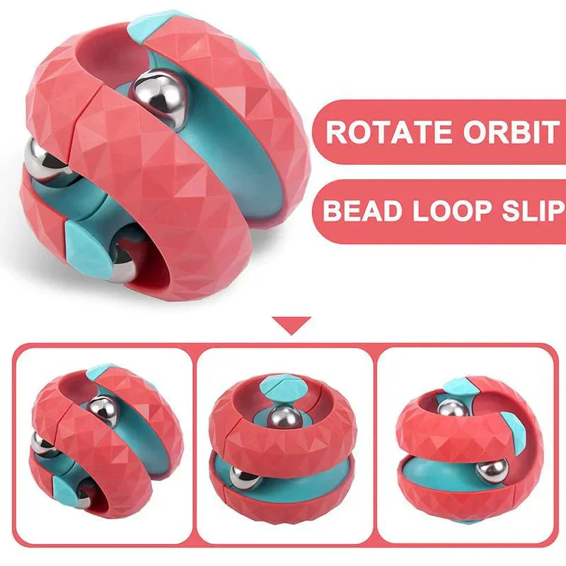 Orbit Ball Fidget Toy – Spinning Cube Stress Relief Puzzle for Kids & Adults - Image 5
