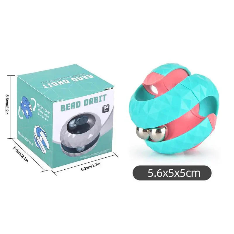 Orbit Ball Fidget Toy – Spinning Cube Stress Relief Puzzle for Kids & Adults - Image 6