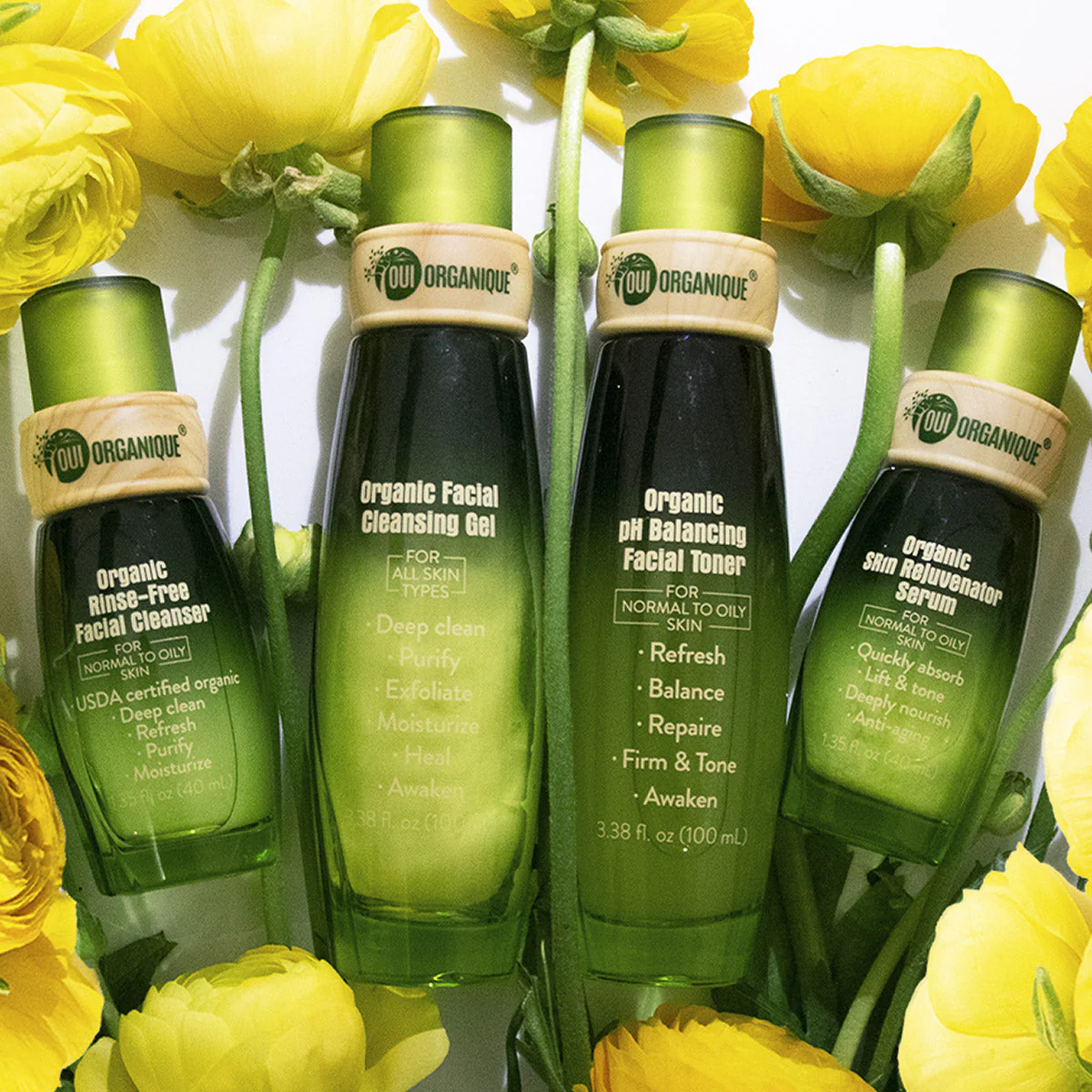 Organic Anti-Aging Sunscreen Skincare Set - Natural Moisturizer - Image 2