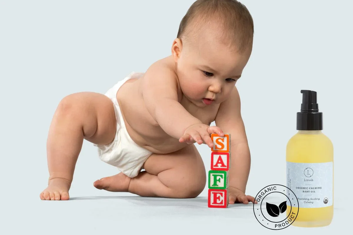 ORGANIC CALMING BABY OIL Nourishing, Soothing, Calming - Image 4