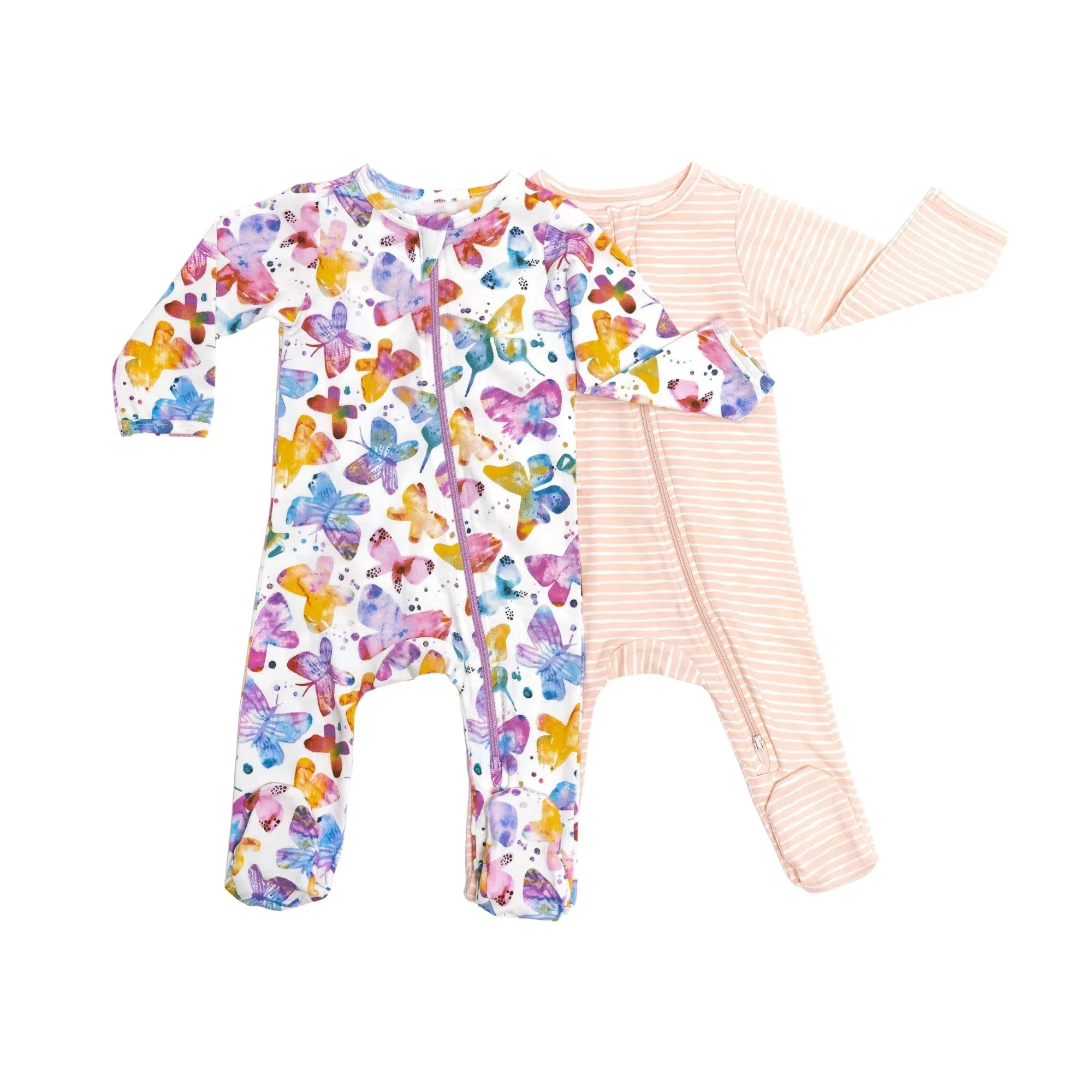 Organic Footie - Butterflies - Image 5