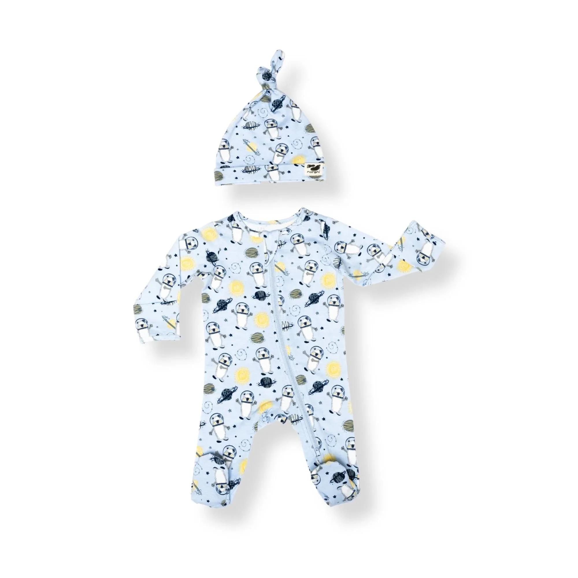 Organic Footie - Space Bears - Image 5