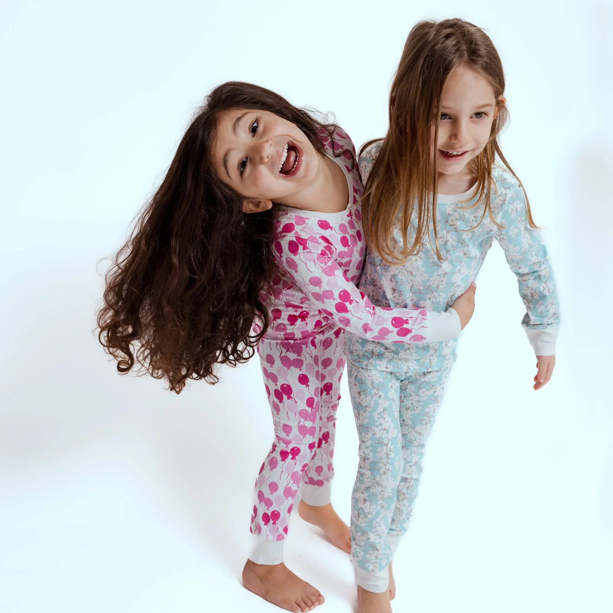 Organic Kids Pajamas - Cherry Blossoms - Image 7