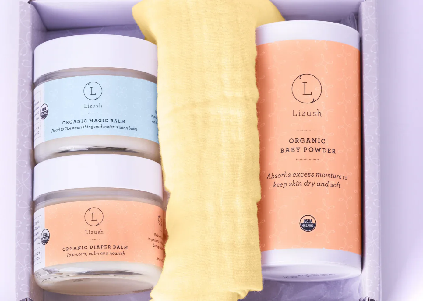 Organic new baby gift set - welcome little one! - Image 4