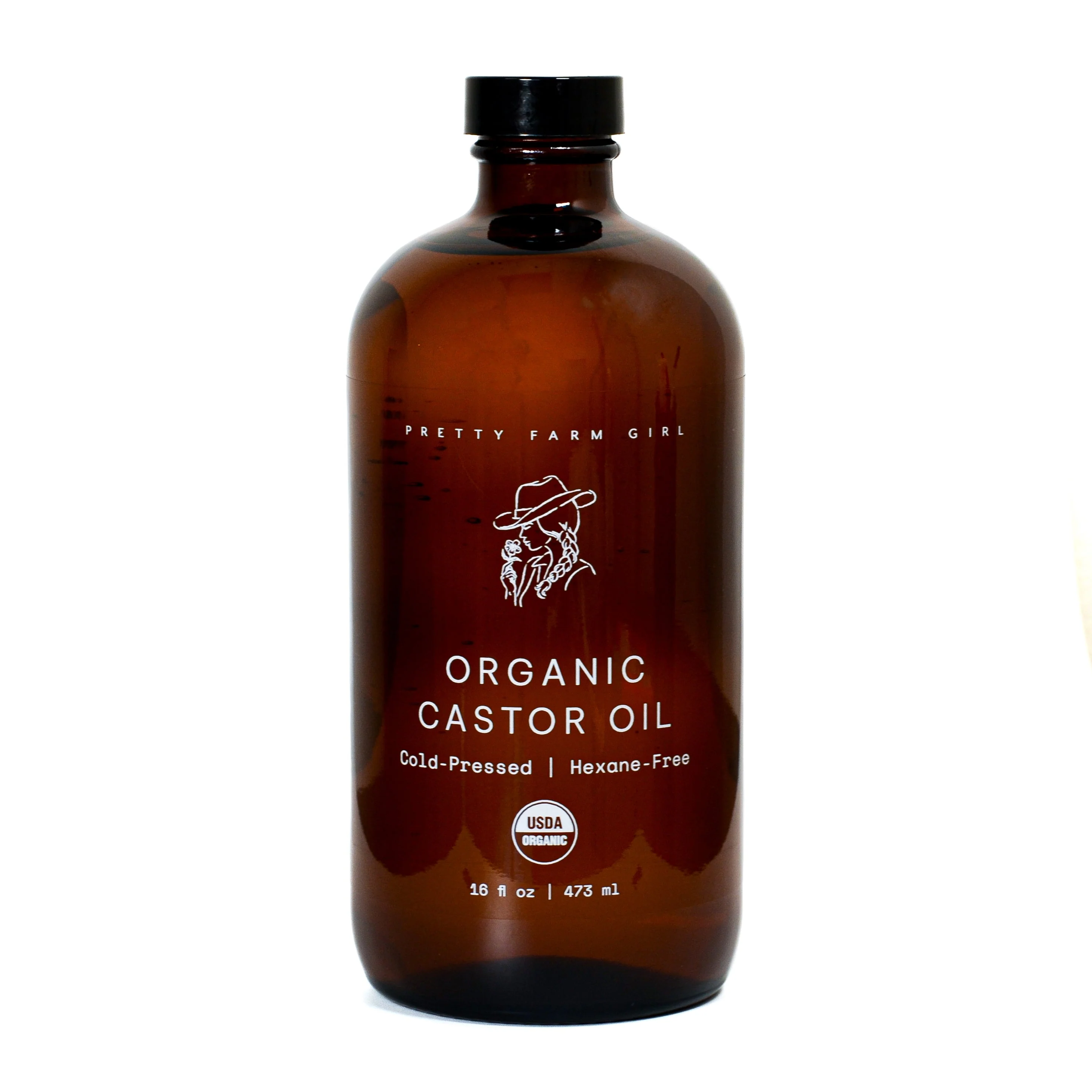 Organic Pure Castor Oil + Cloth Pack Bundle - Image 2