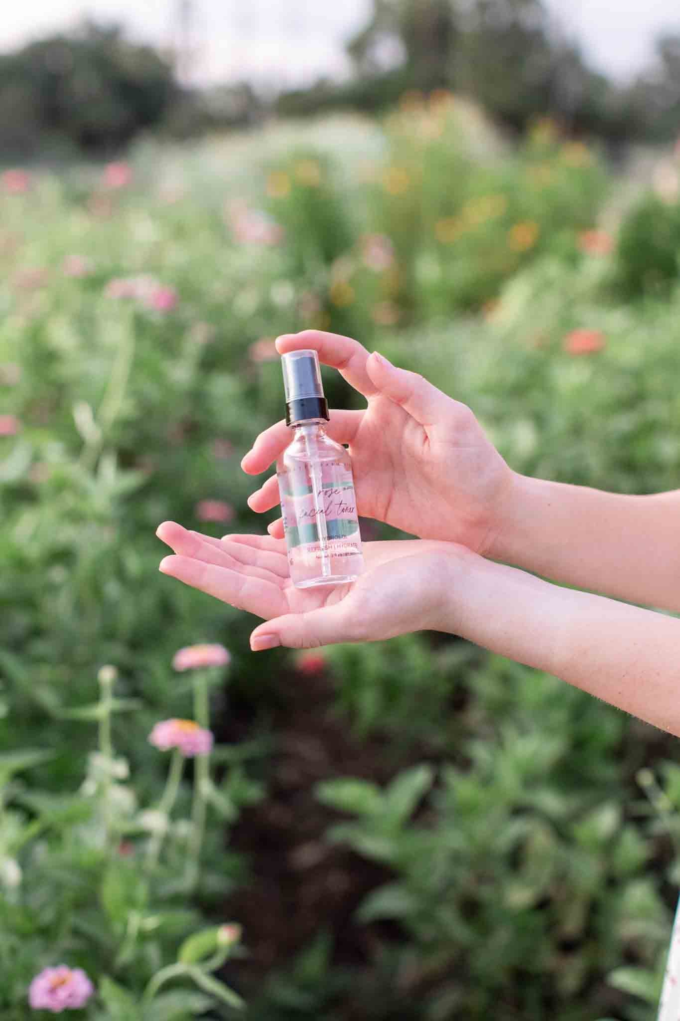 Organic Pure Rose Facial Toner - Image 5