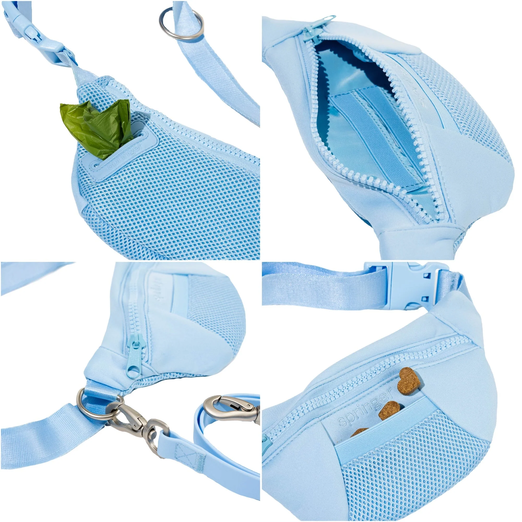 Original Hands-Free Neoprene Dog Walking Bag with 3.25ft Leash - Image 11