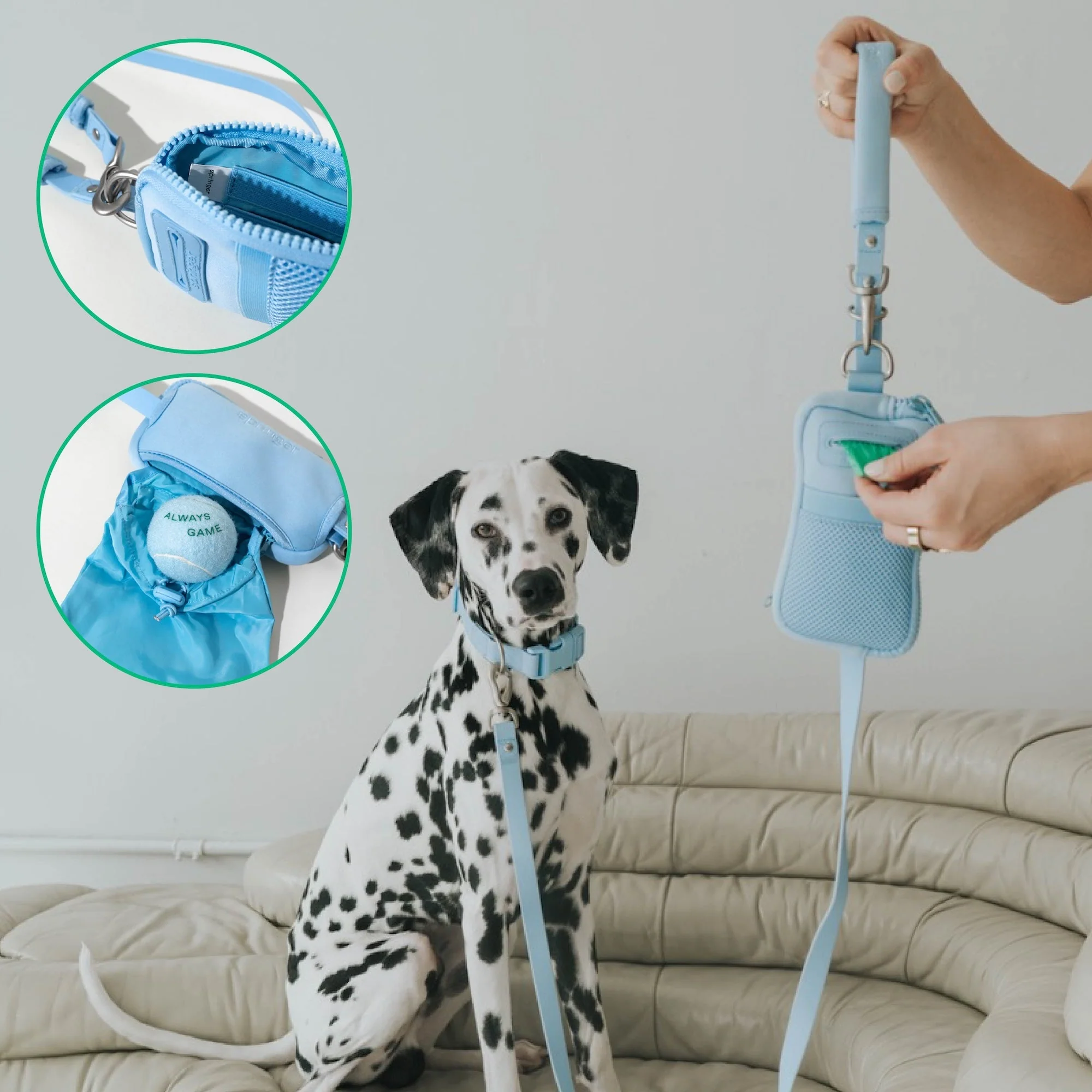 Original Neoprene Dog Walk Bag with Leash - Image 10