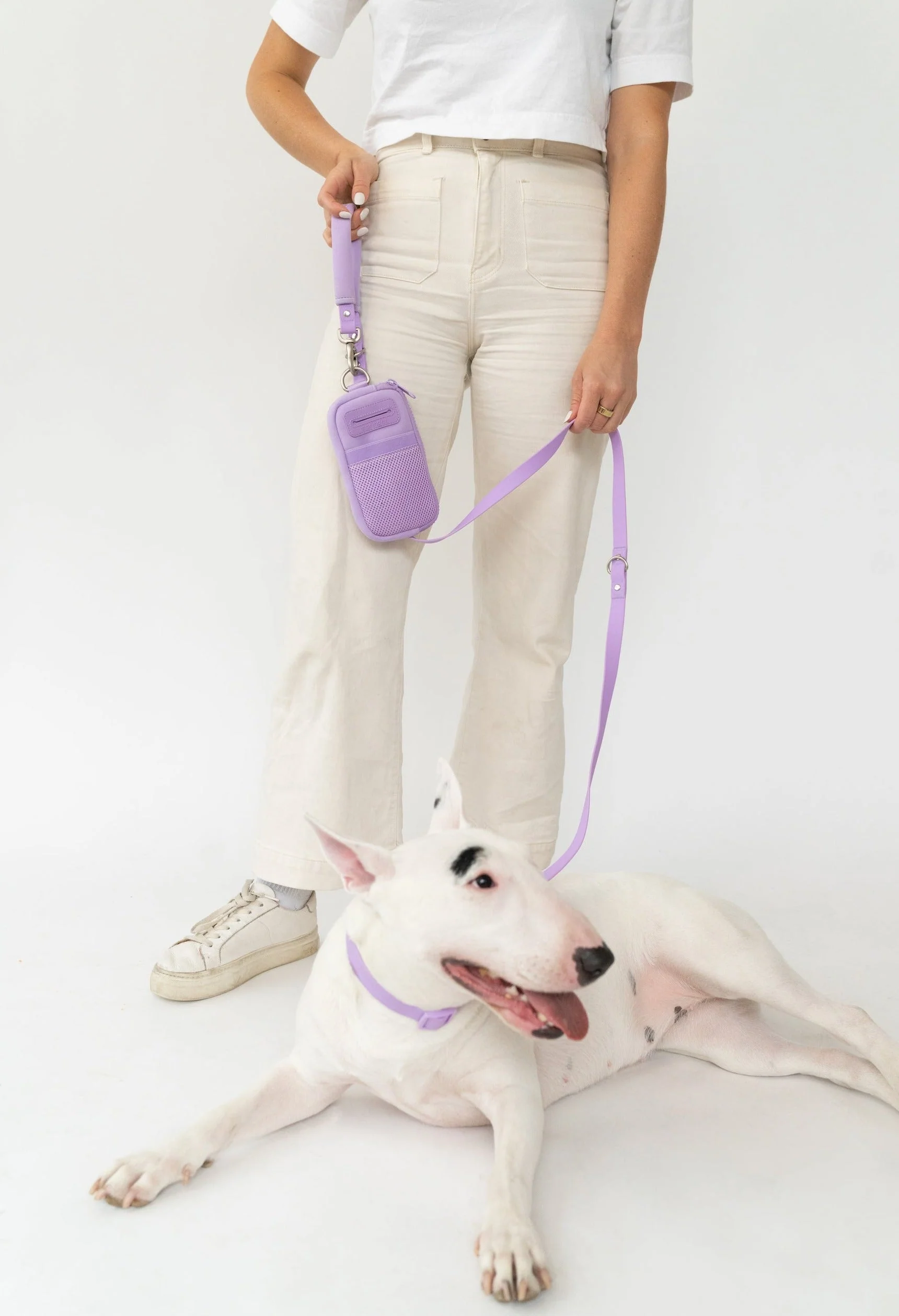 Original Neoprene Dog Walk Bag with Leash - Image 2