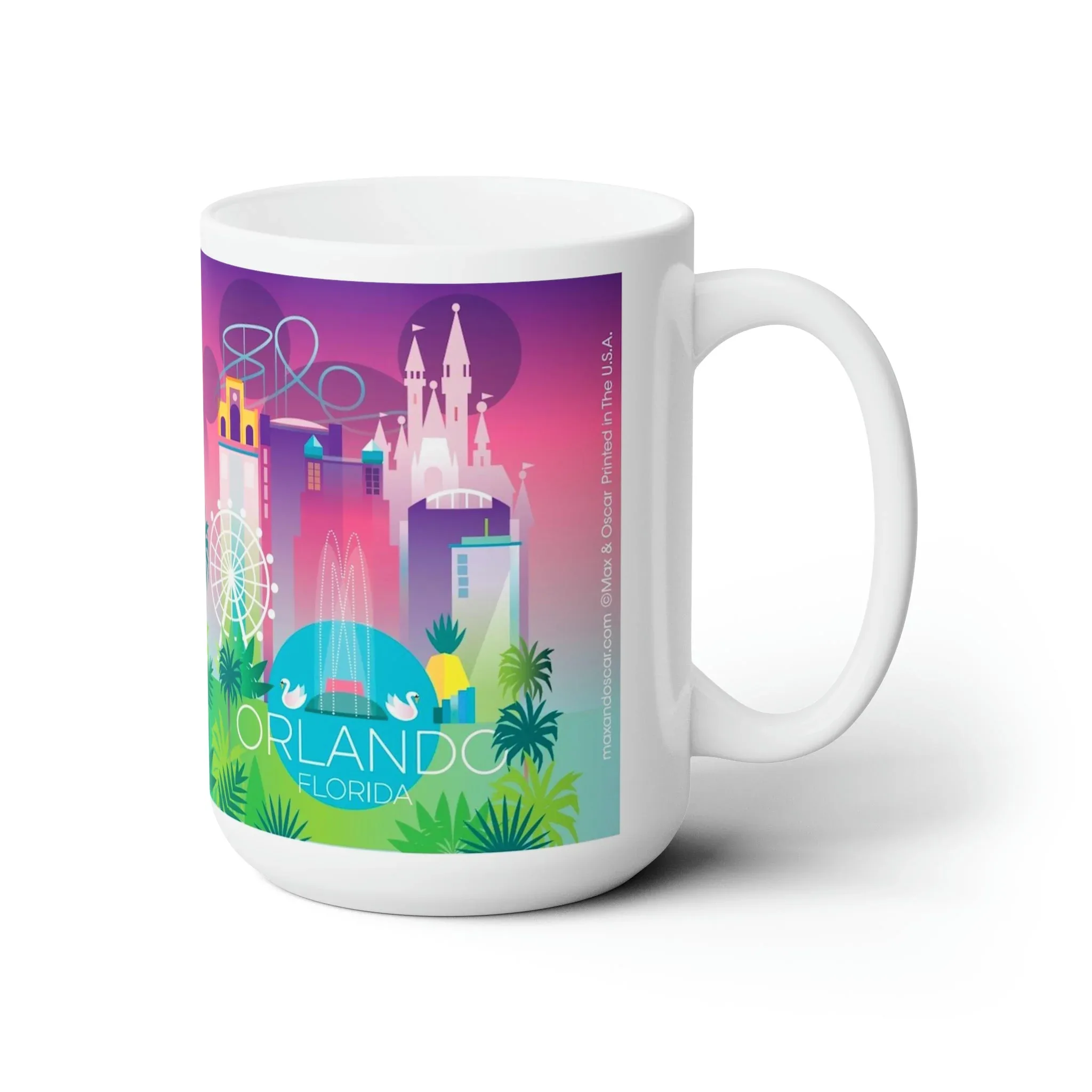 Orlando Ceramic Mug 11oz or 15oz - Image 3