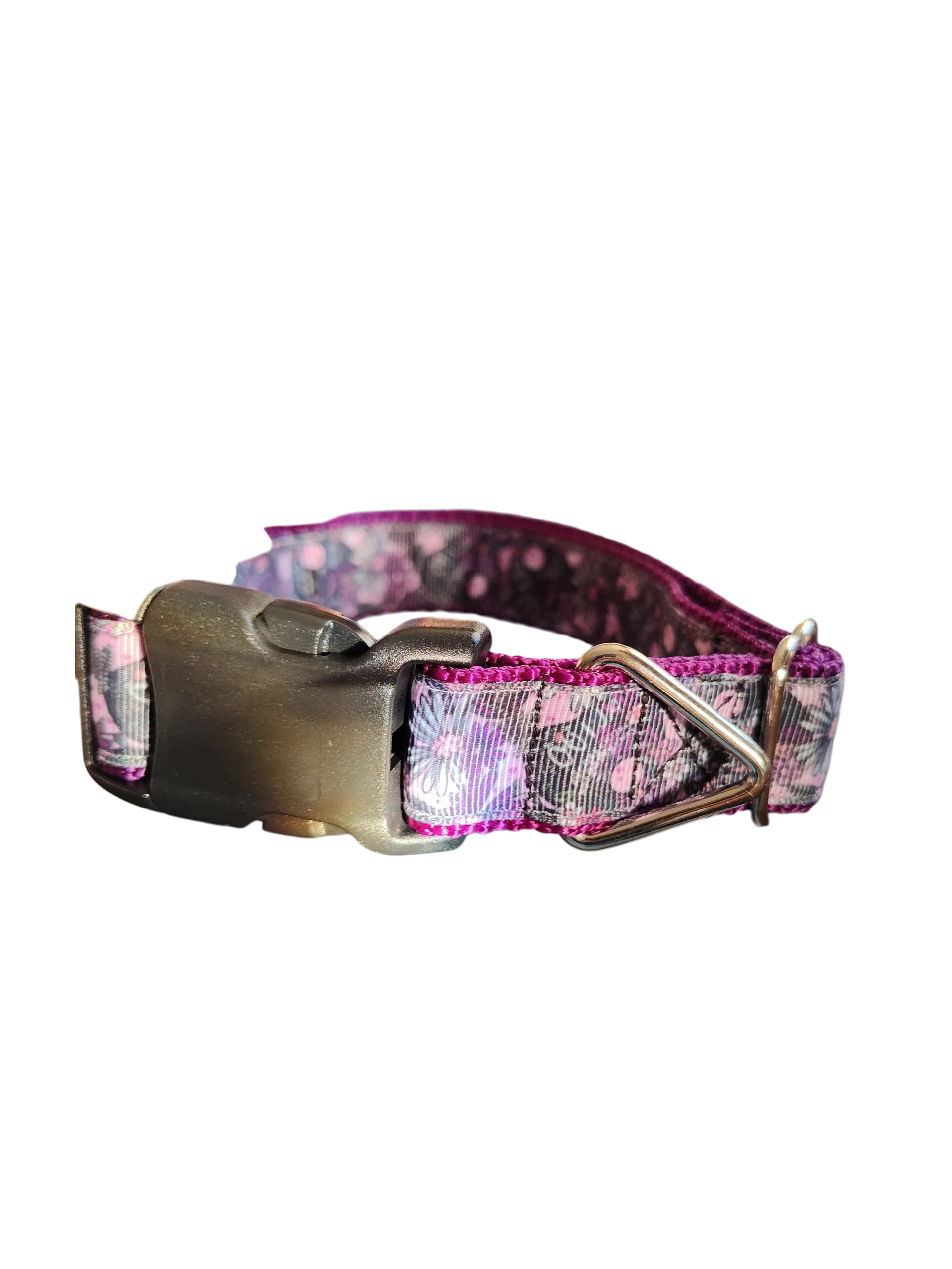 Ouija Floral Nylon Dog Collar, Leash - Image 2