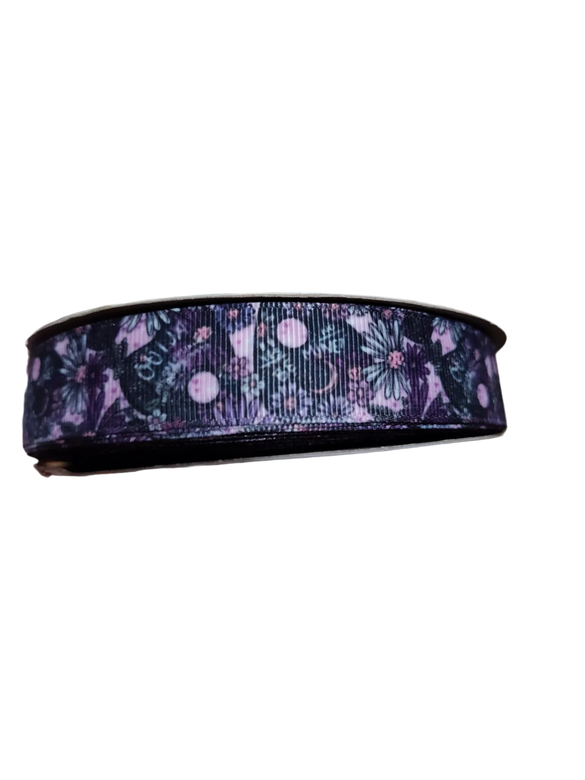 Ouija Floral Nylon Dog Collar, Leash - Image 3