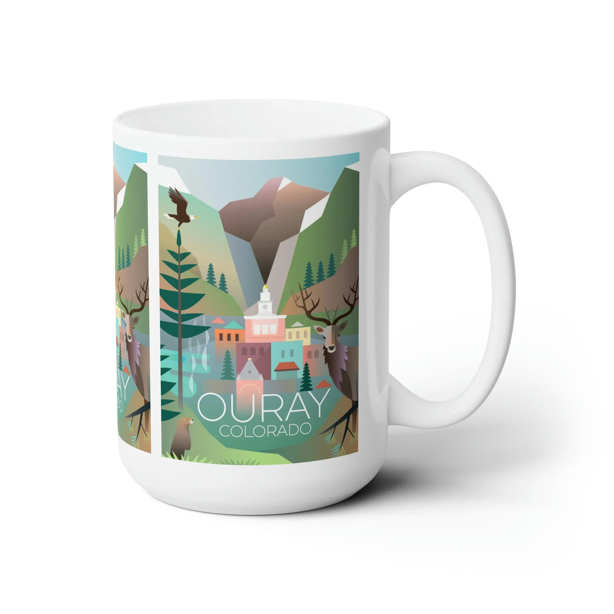 Ouray Ceramic Mug 11oz or 15oz - Image 3