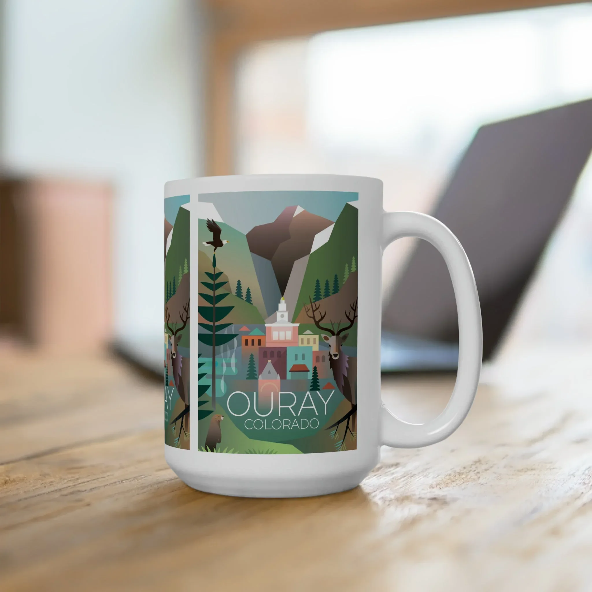 Ouray Ceramic Mug 11oz or 15oz - Image 4