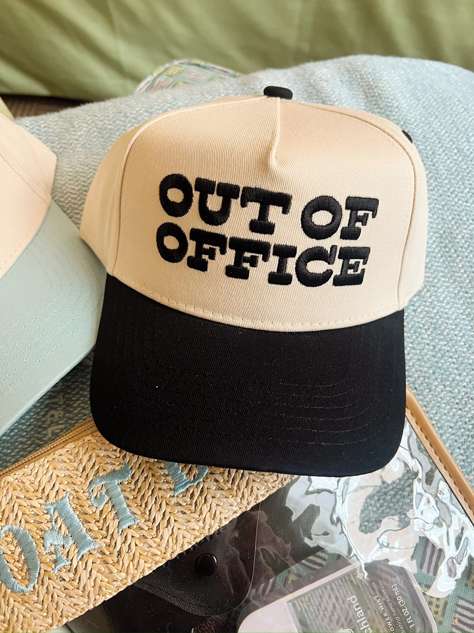 Out of Office - Vintage Trucker Hat - Image 10